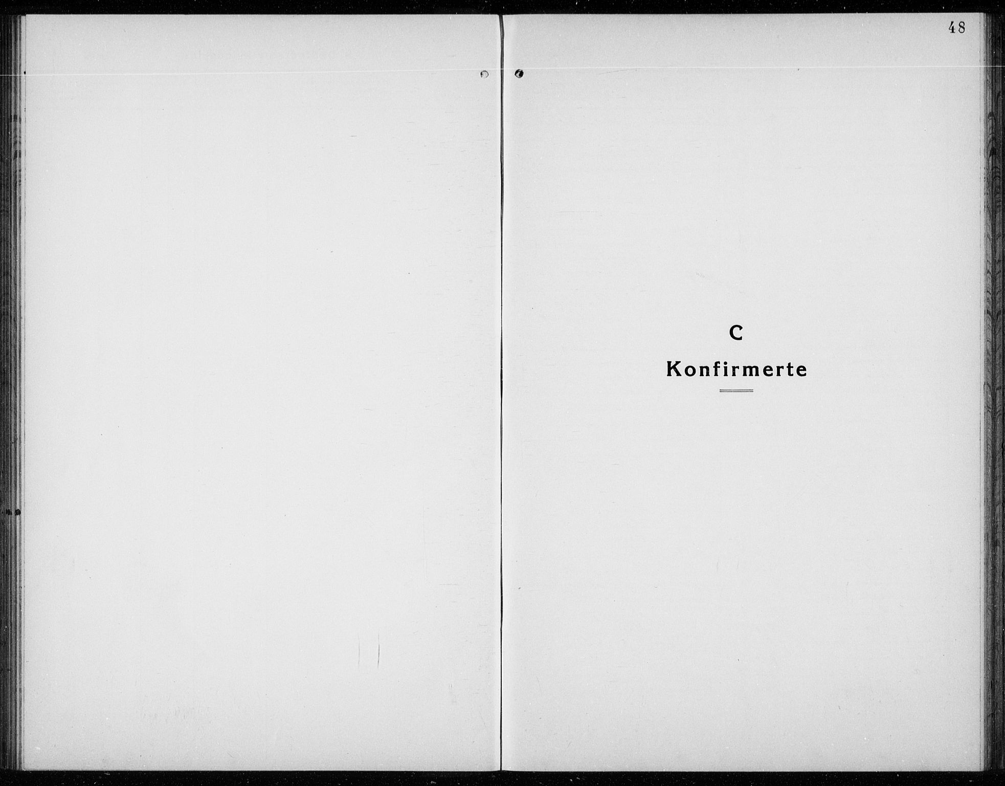Ådal kirkebøker, SAKO/A-248/G/Gc/L0003: Klokkerbok nr. III 3, 1920-1938, s. 48