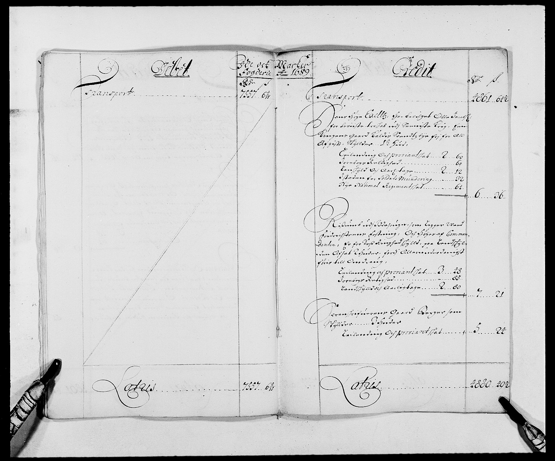 Rentekammeret inntil 1814, Reviderte regnskaper, Fogderegnskap, AV/RA-EA-4092/R01/L0008: Fogderegnskap Idd og Marker, 1689, s. 9