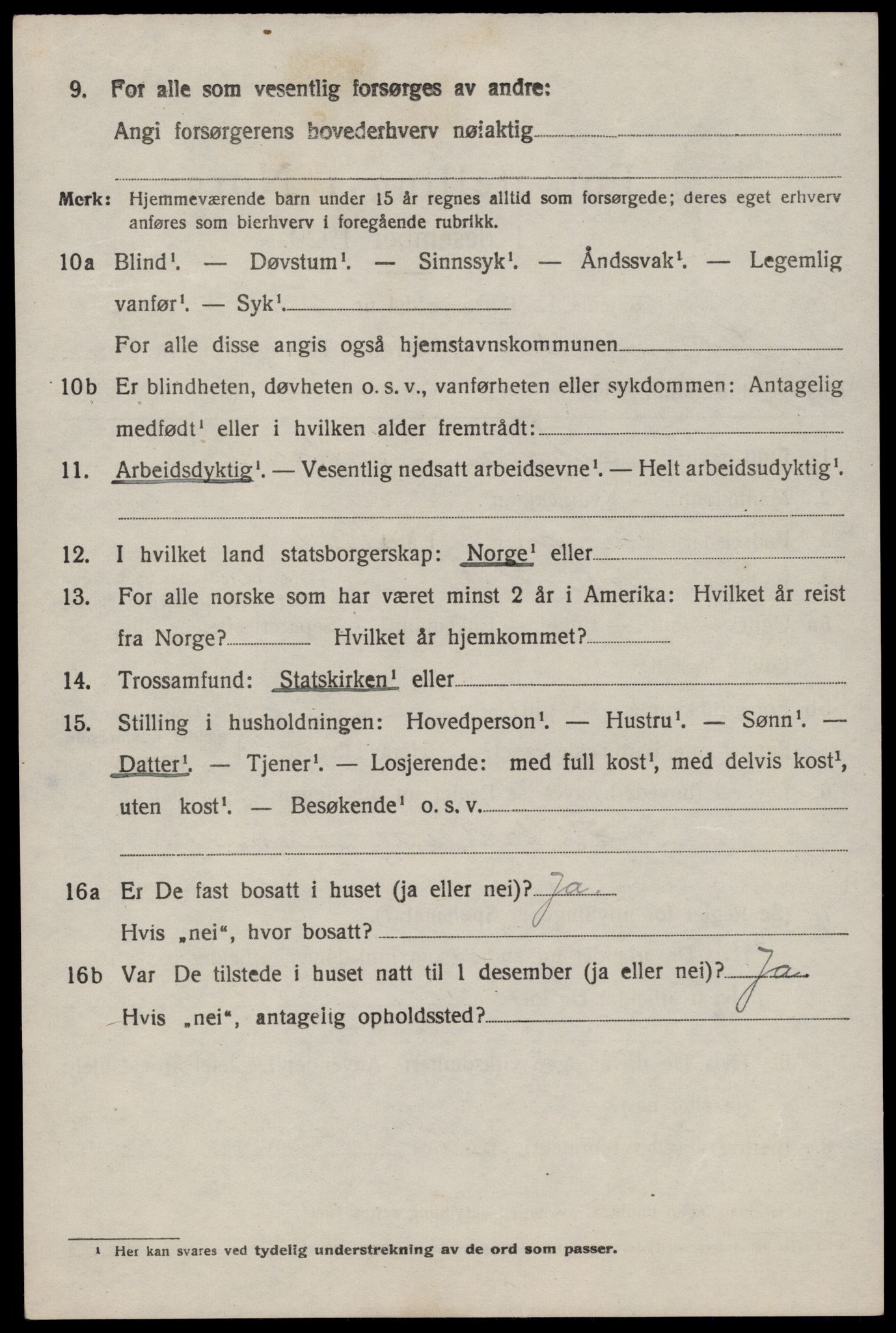 SAST, Folketelling 1920 for 1111 Sokndal herred, 1920, s. 2856