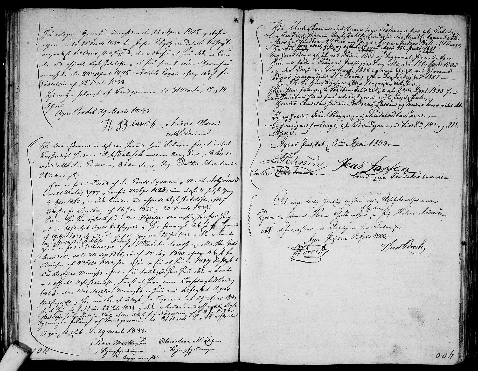 Aker prestekontor kirkebøker, AV/SAO-A-10861/F/L0014b: Ministerialbok nr. 14B, 1820-1834