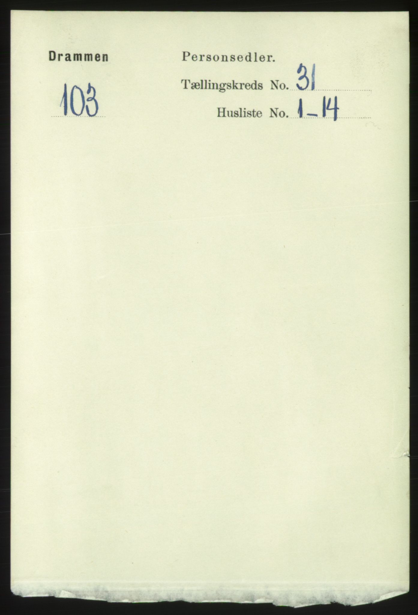 RA, Folketelling 1891 for 0602 Drammen kjøpstad, 1891, s. 18709