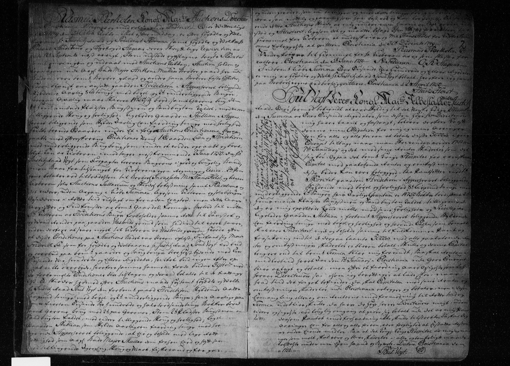 Aker sorenskriveri, SAO/A-10895/G/Gb/Gba/L0003: Pantebok nr. I 3, 1750-1761, s. 2