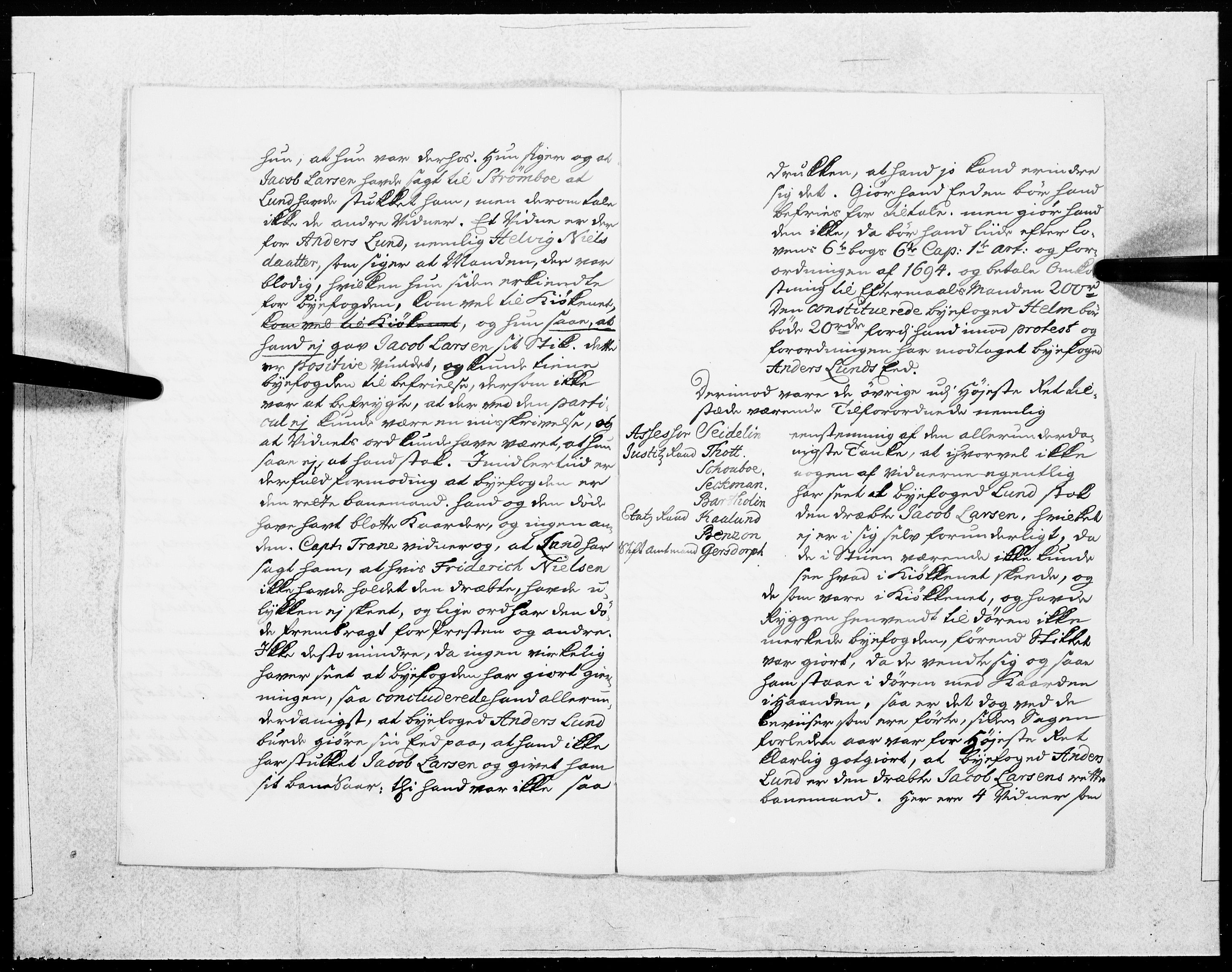 Danske Kanselli 1572-1799, AV/RA-EA-3023/F/Fc/Fcc/Fcca/L0128: Norske innlegg 1572-1799, 1738, s. 174