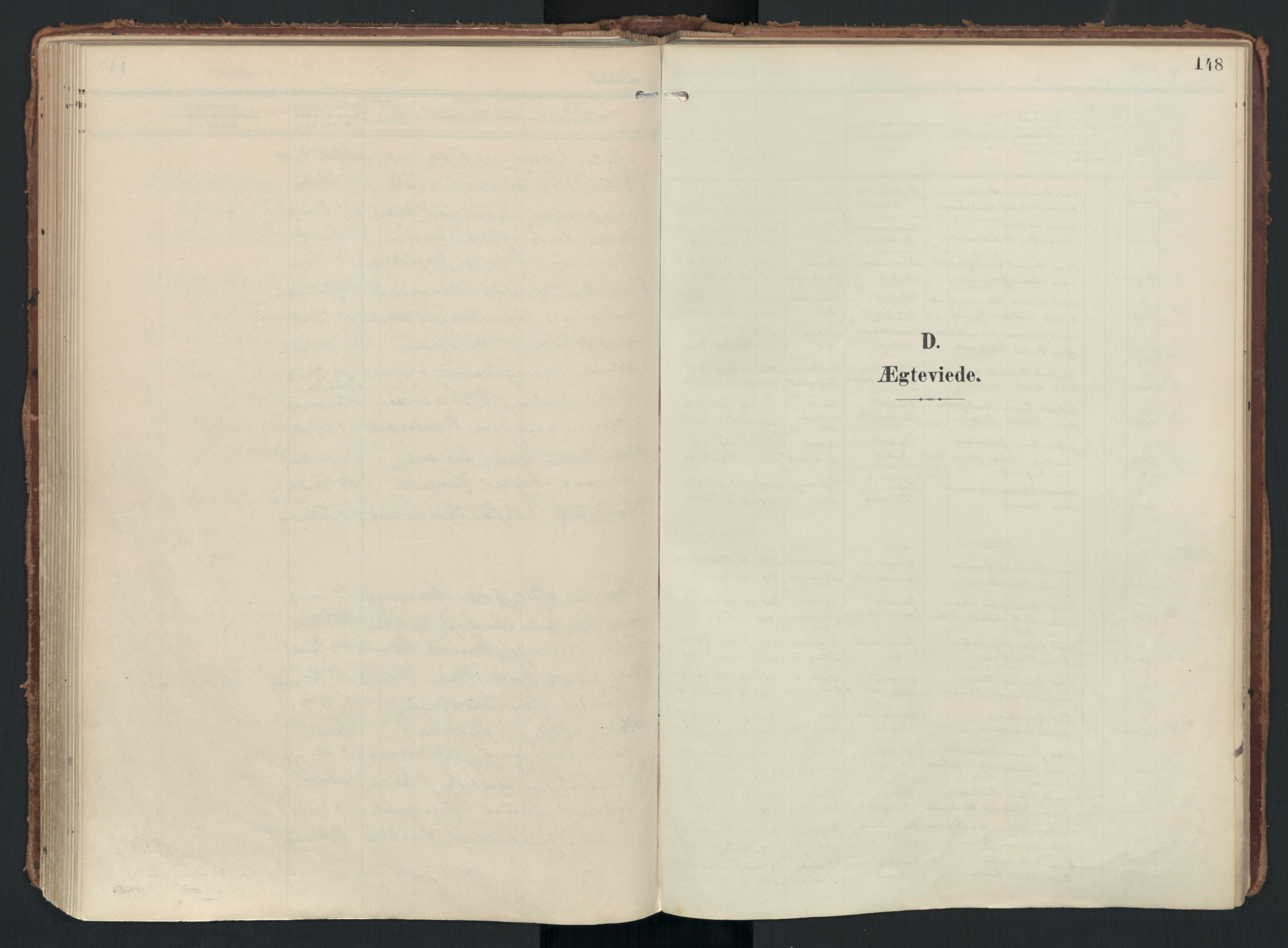 Drøbak prestekontor Kirkebøker, AV/SAO-A-10142a/F/Fc/L0003: Ministerialbok nr. III 3, 1901-1920, s. 148