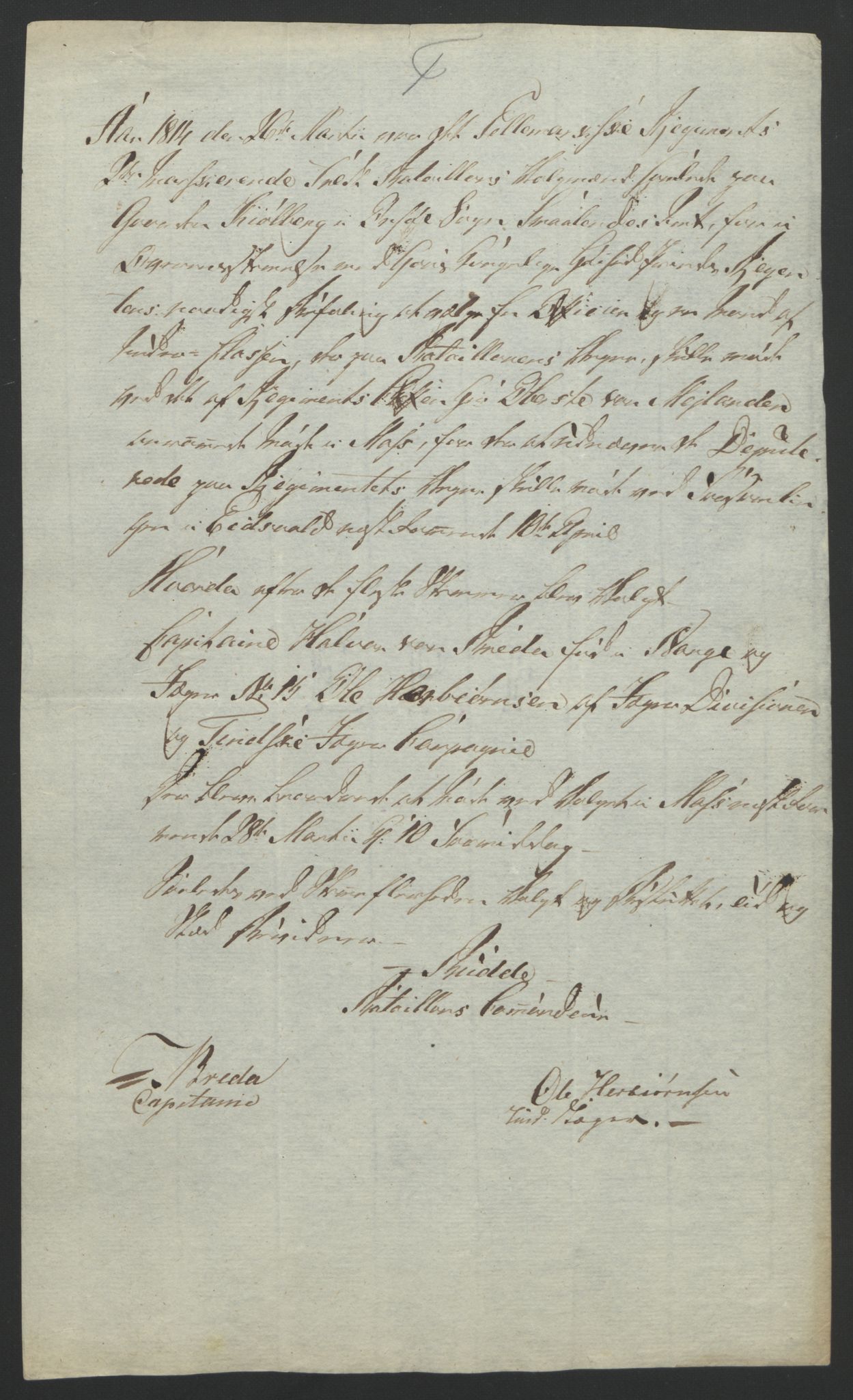 Statsrådssekretariatet, AV/RA-S-1001/D/Db/L0007: Fullmakter for Eidsvollsrepresentantene i 1814. , 1814, s. 110