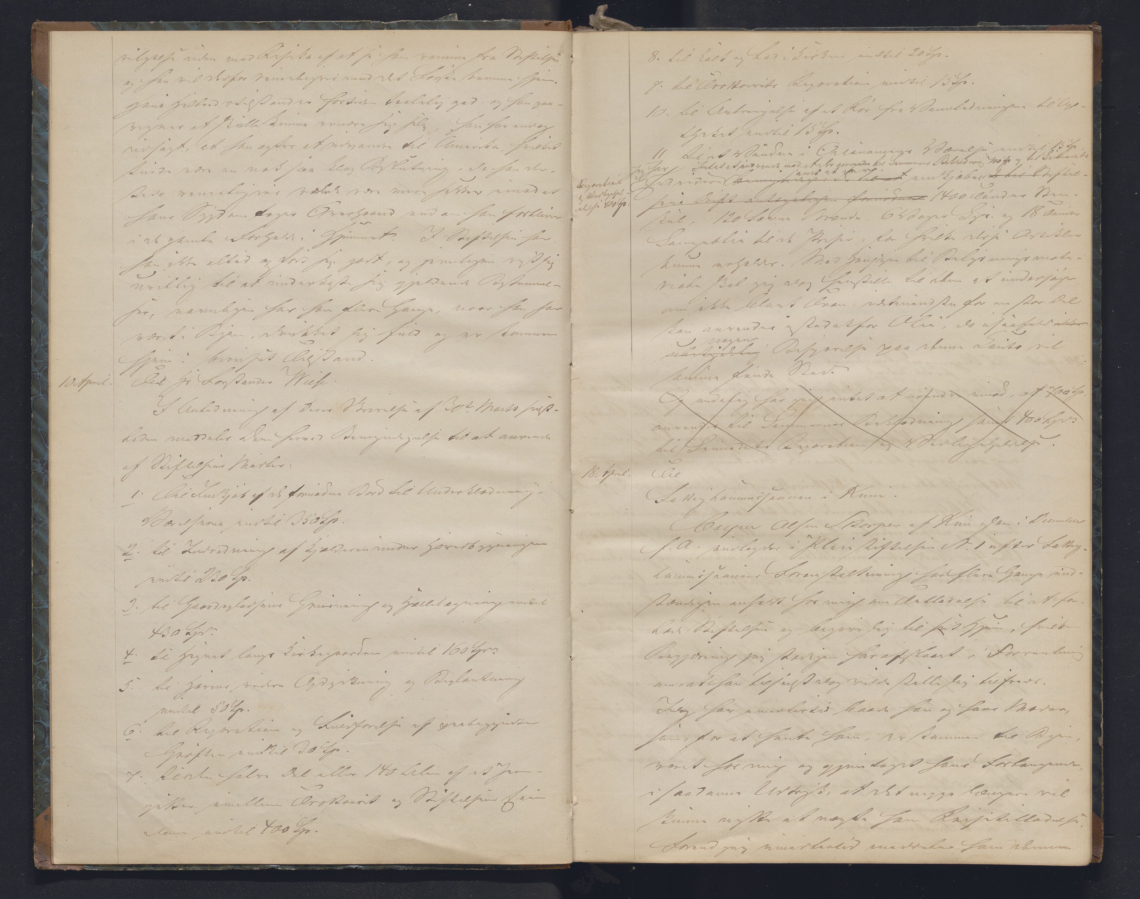 Lepraarkiver - Overlegen for den spedalske sykdom, AV/SAB-A-61001/B.b/L0006: Kopibok, 1860-1874