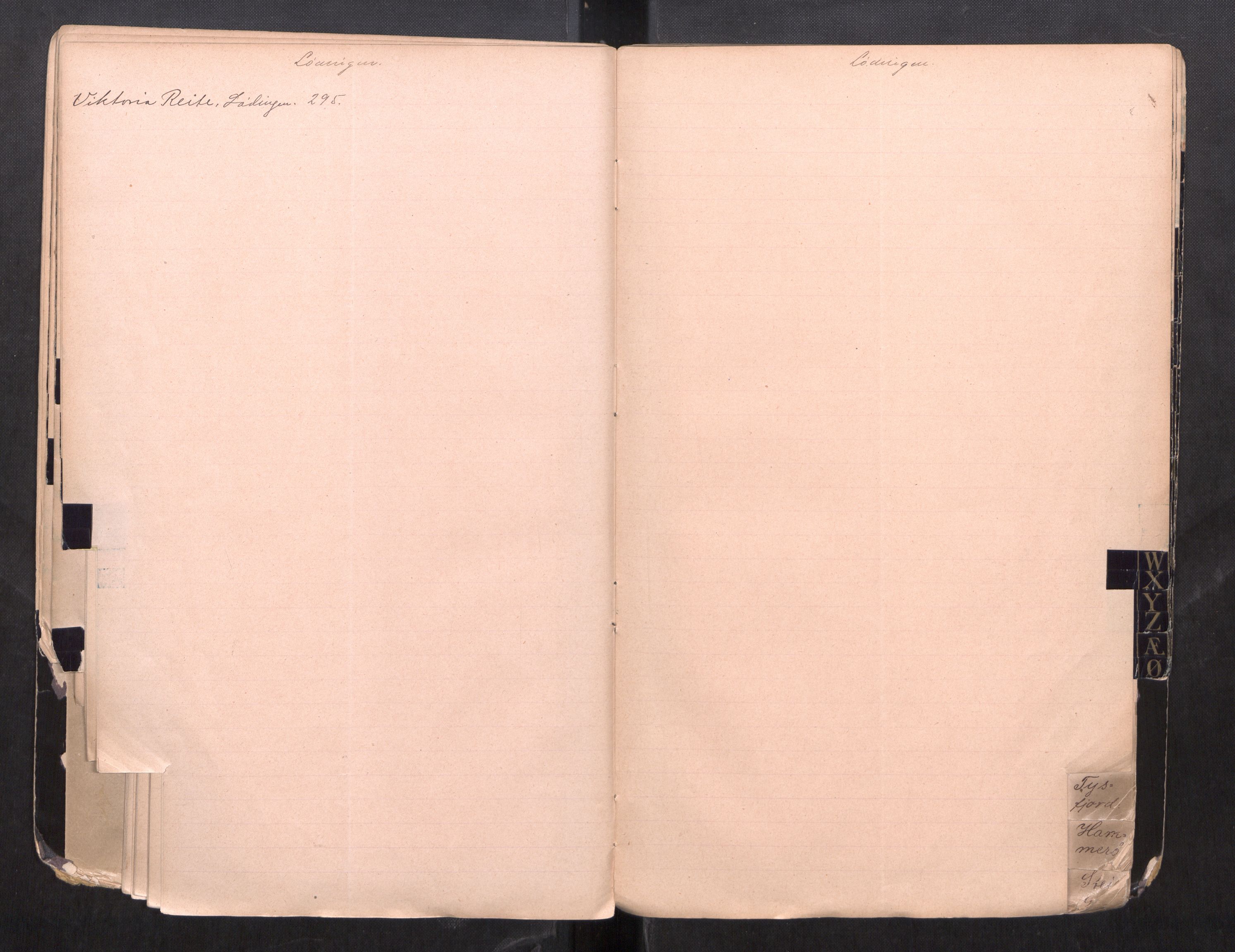 Steigen og Ofoten sorenskriveri, AV/SAT-A-0030/1/3/3C/L0001: Register til skifteslutningsprotokoll, 1896-1916