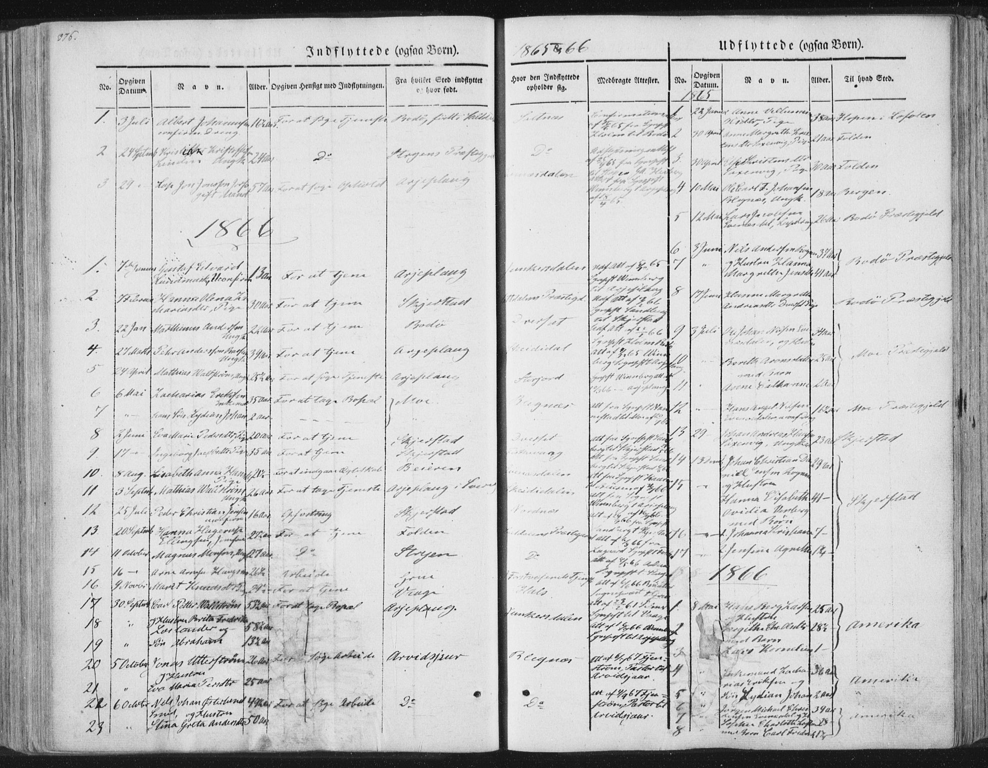 Ministerialprotokoller, klokkerbøker og fødselsregistre - Nordland, SAT/A-1459/847/L0667: Ministerialbok nr. 847A07, 1842-1871, s. 376