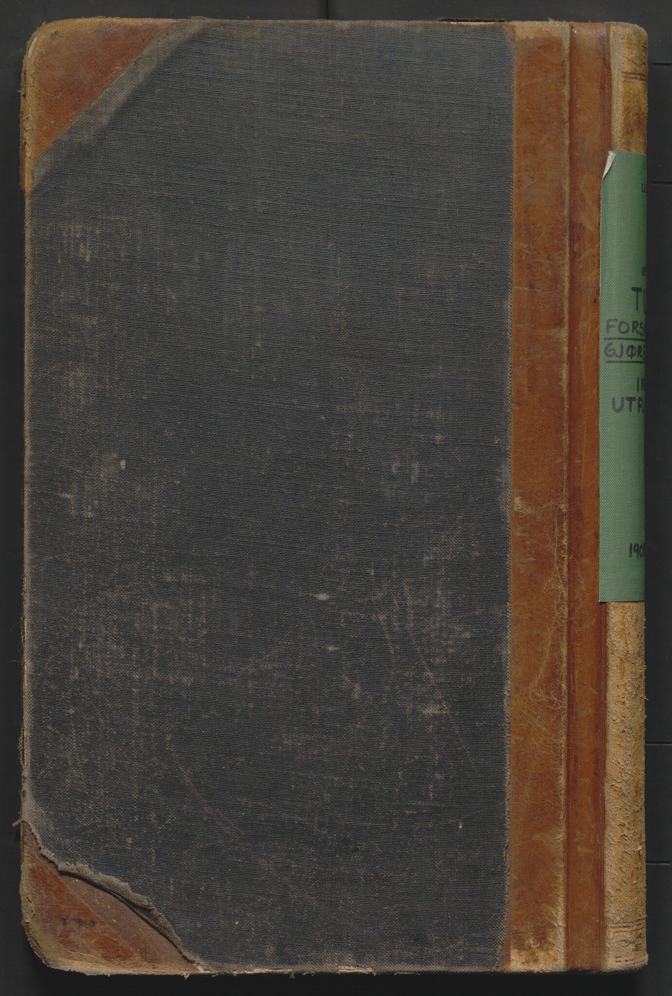 Tune lensmannskontor, AV/SAO-A-10104/I/Ia/L0002: Flytteprotokoll, 1908-1916
