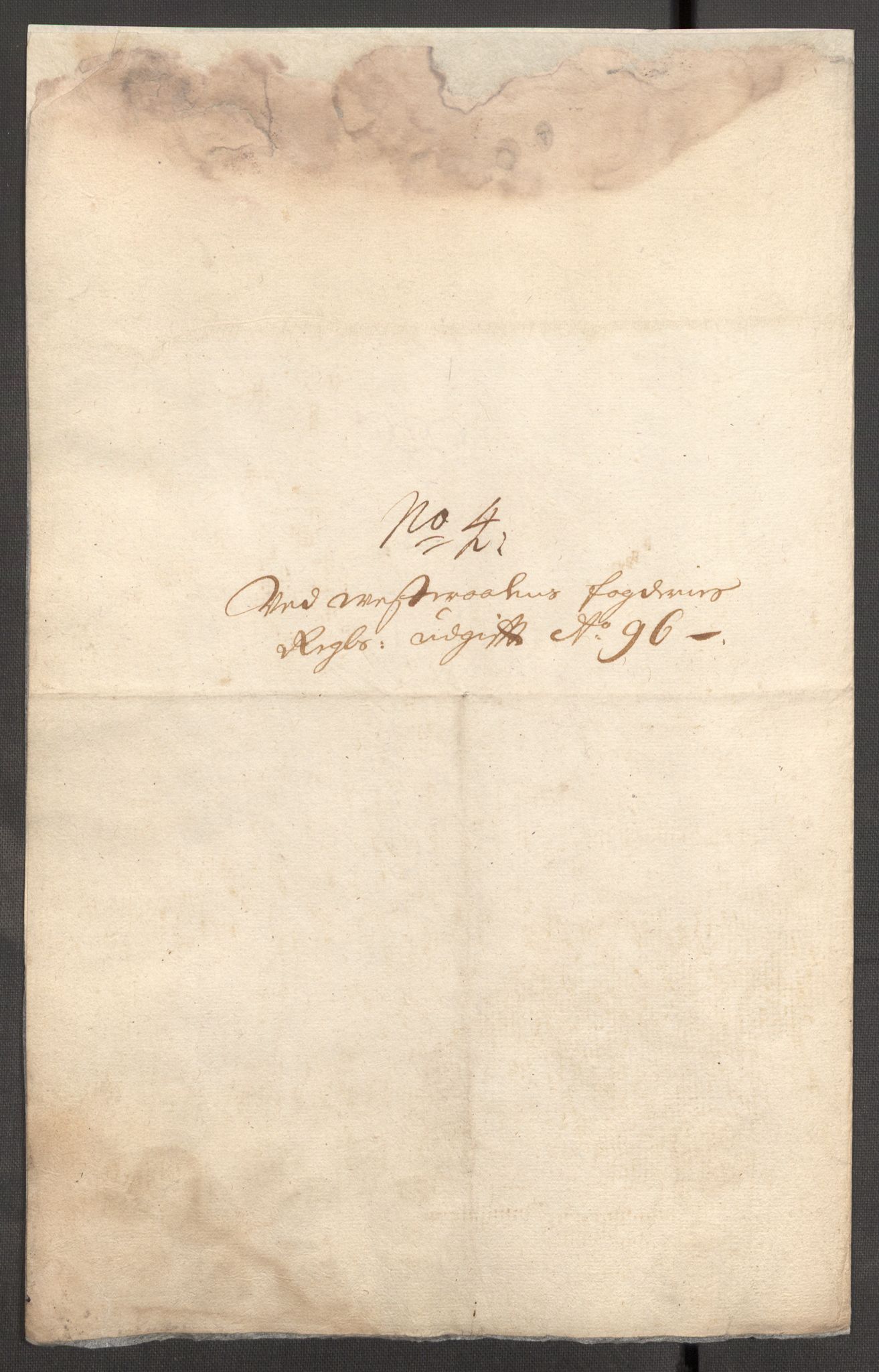 Rentekammeret inntil 1814, Reviderte regnskaper, Fogderegnskap, AV/RA-EA-4092/R67/L4678: Fogderegnskap Vesterålen, Andenes og Lofoten, 1696-1708, s. 136