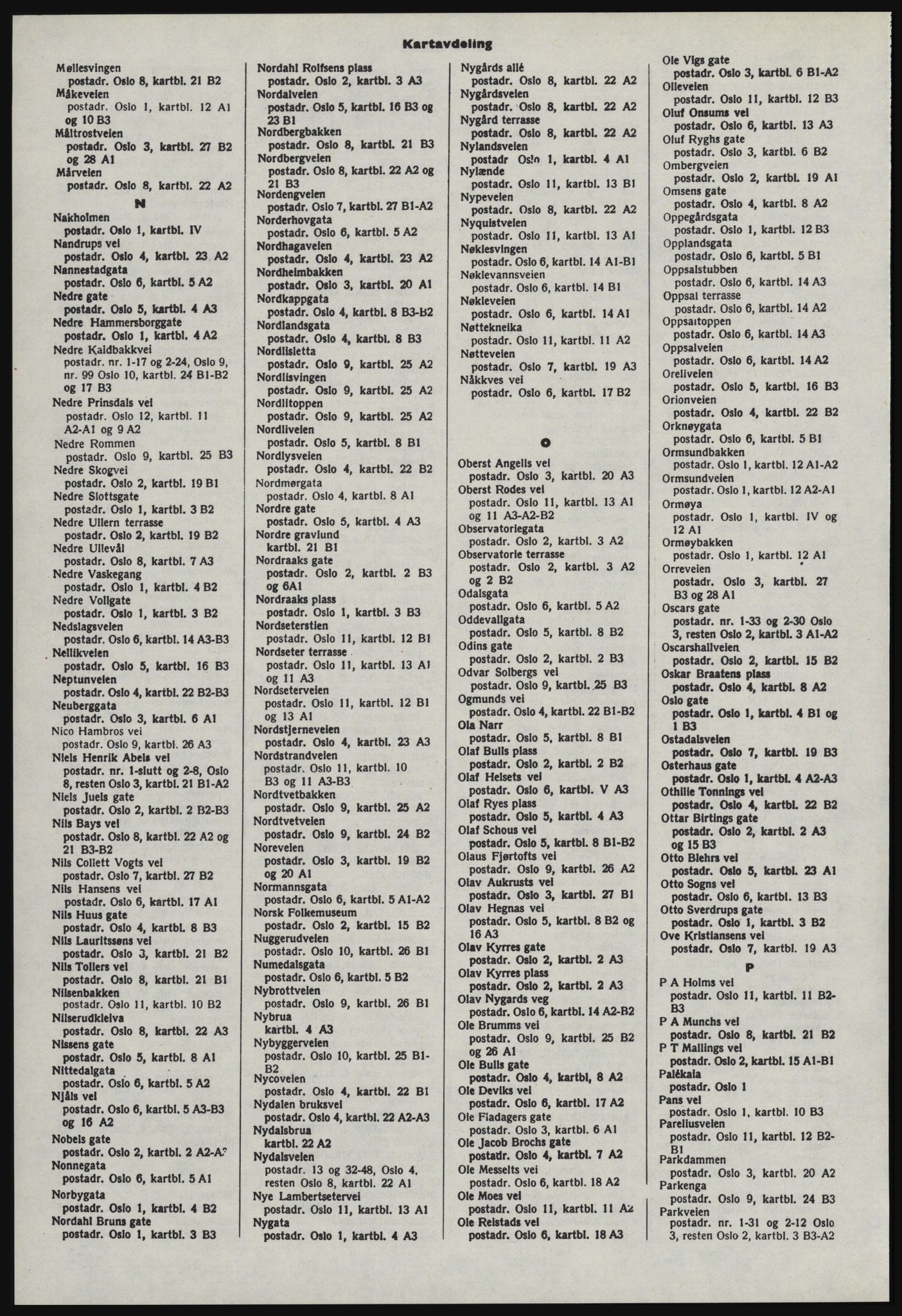 Kristiania/Oslo adressebok, PUBL/-, 1977-1978