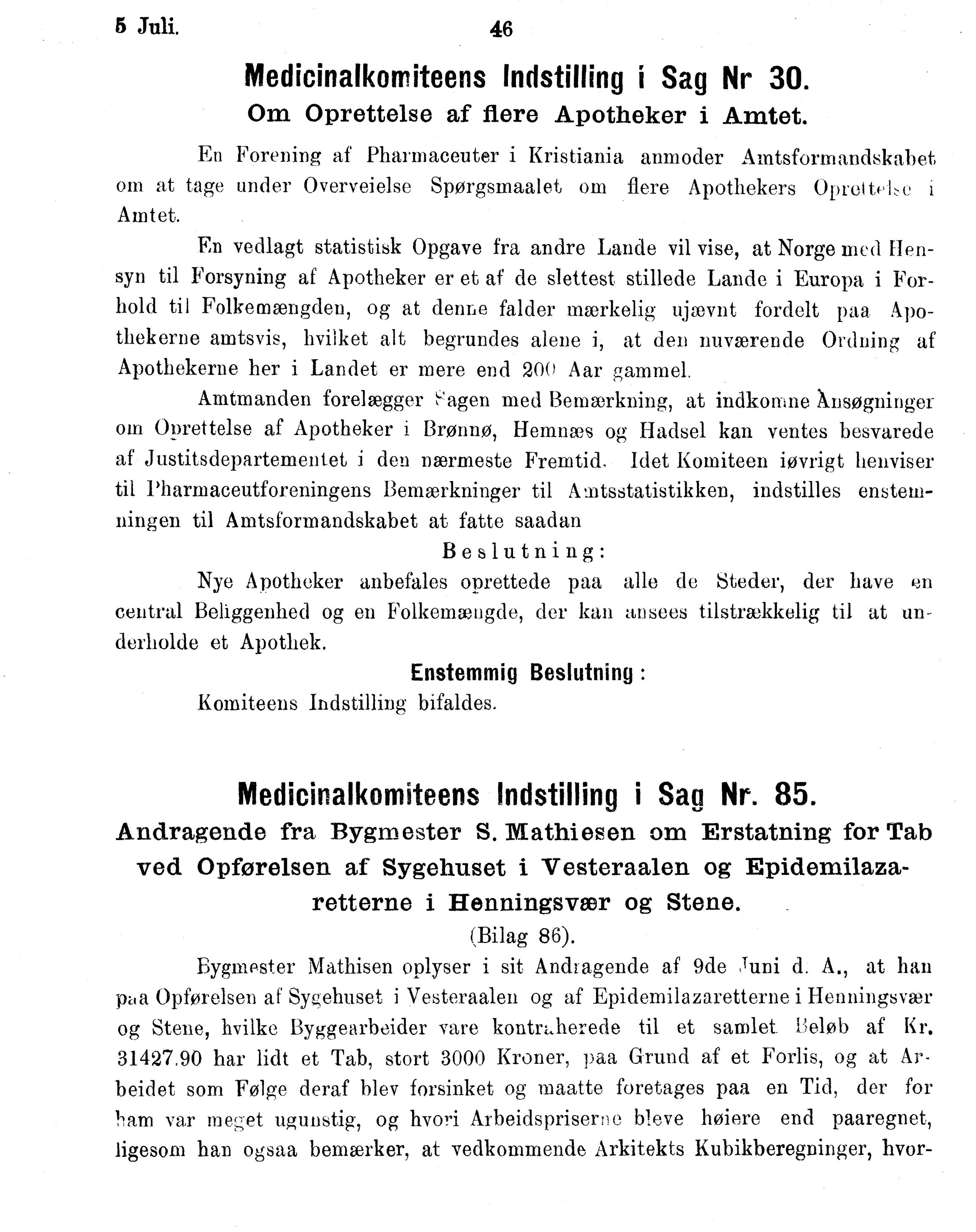 Nordland Fylkeskommune. Fylkestinget, AIN/NFK-17/176/A/Ac/L0016: Fylkestingsforhandlinger 1891-1893, 1891-1893