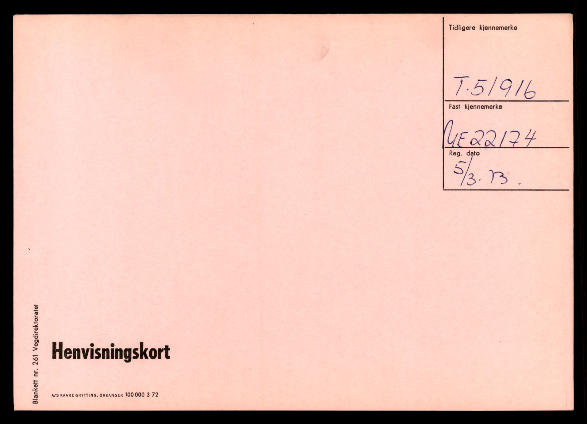Møre og Romsdal vegkontor - Ålesund trafikkstasjon, AV/SAT-A-4099/F/Ff/L0012: Overførings-/henvisningskort T 51914 - T 54318, 1927-1998, s. 3
