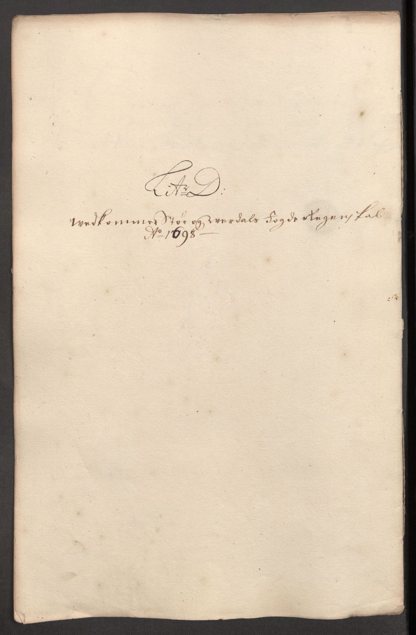 Rentekammeret inntil 1814, Reviderte regnskaper, Fogderegnskap, RA/EA-4092/R62/L4190: Fogderegnskap Stjørdal og Verdal, 1698, s. 132