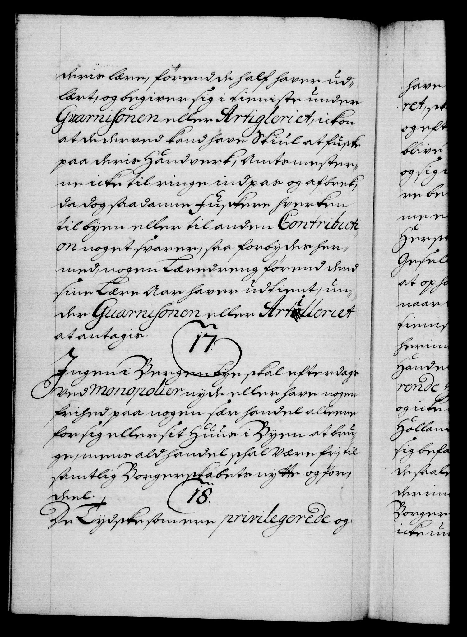 Danske Kanselli 1572-1799, RA/EA-3023/F/Fc/Fca/Fcaa/L0018: Norske registre, 1699-1703, s. 332b
