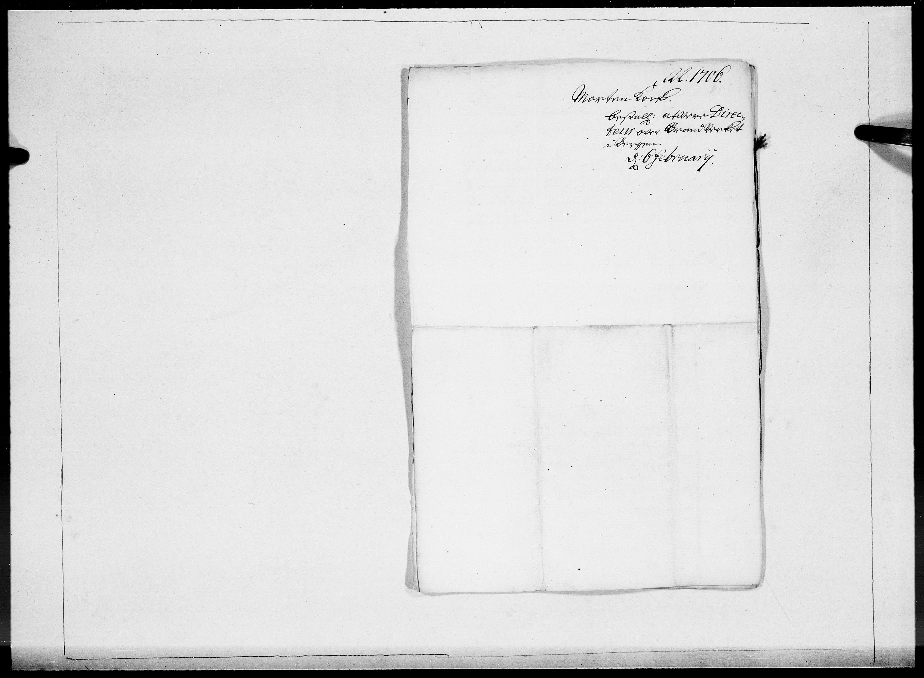 Danske Kanselli 1572-1799, AV/RA-EA-3023/F/Fc/Fcc/Fcca/L0060: Norske innlegg 1572-1799, Mgl. nov.-des., 1706, s. 20