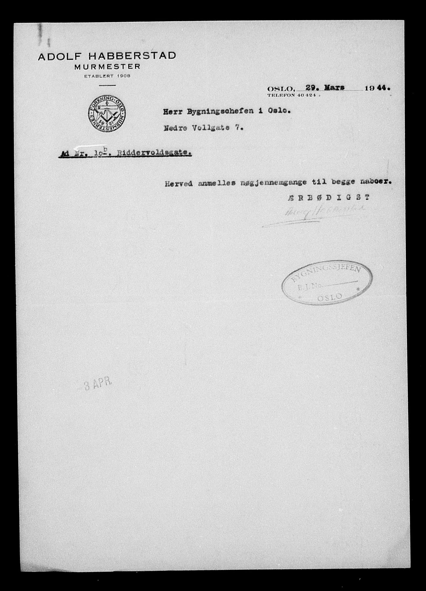Justisdepartementet, Tilbakeføringskontoret for inndratte formuer, AV/RA-S-1564/H/Hc/Hcc/L0984: --, 1945-1947, s. 274