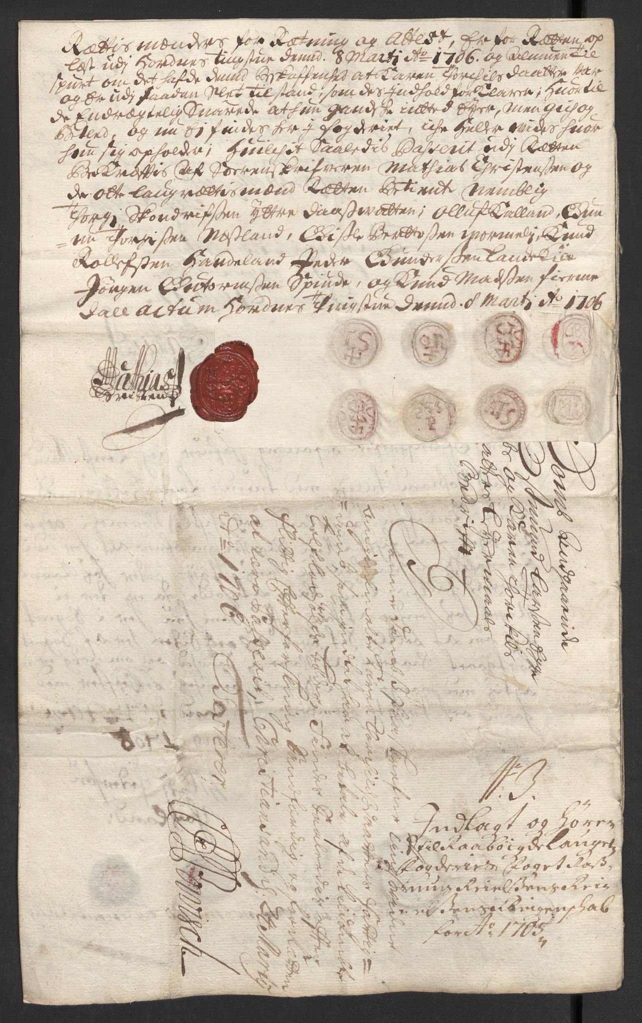 Rentekammeret inntil 1814, Reviderte regnskaper, Fogderegnskap, AV/RA-EA-4092/R40/L2447: Fogderegnskap Råbyggelag, 1703-1705, s. 376