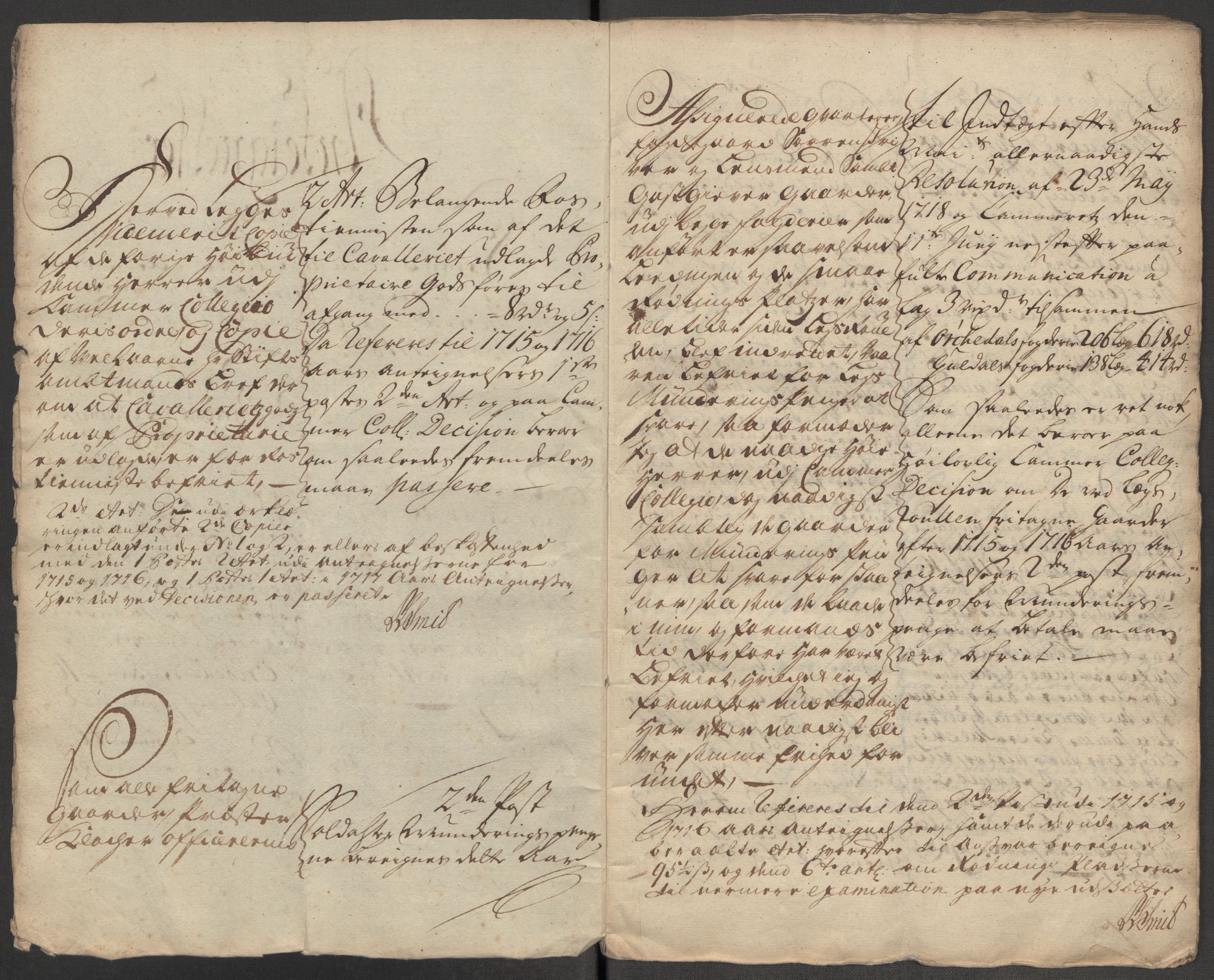 Rentekammeret inntil 1814, Reviderte regnskaper, Fogderegnskap, RA/EA-4092/R60/L3972: Fogderegnskap Orkdal og Gauldal, 1718, s. 329