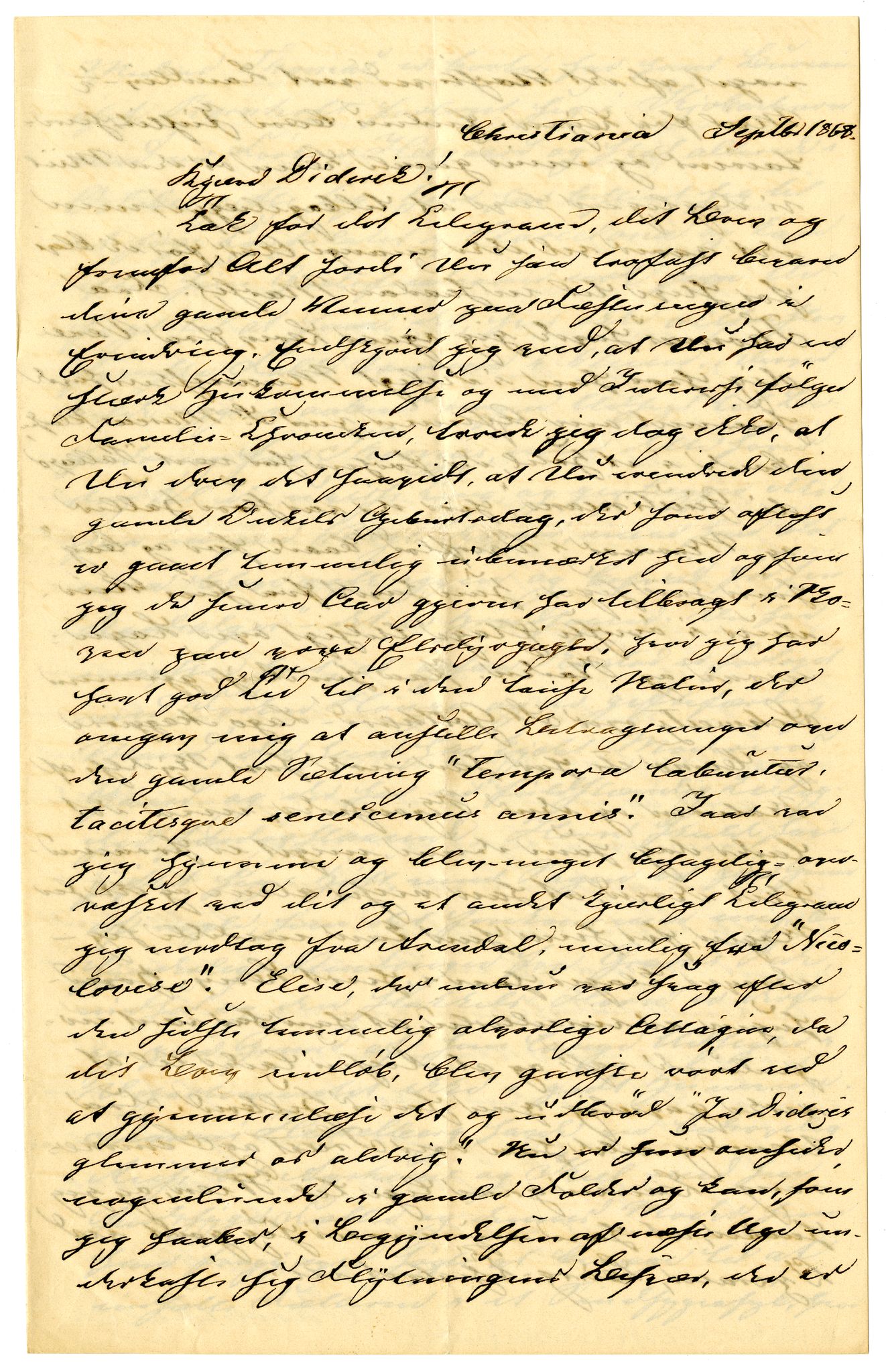 Diderik Maria Aalls brevsamling, NF/Ark-1023/F/L0001: D.M. Aalls brevsamling. A - B, 1738-1889, s. 125