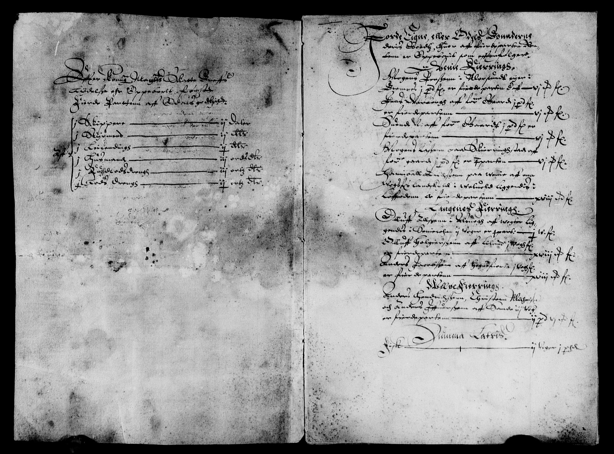 Rentekammeret inntil 1814, Reviderte regnskaper, Lensregnskaper, AV/RA-EA-5023/R/Rb/Rbz/L0009: Nordlandenes len, 1617-1618