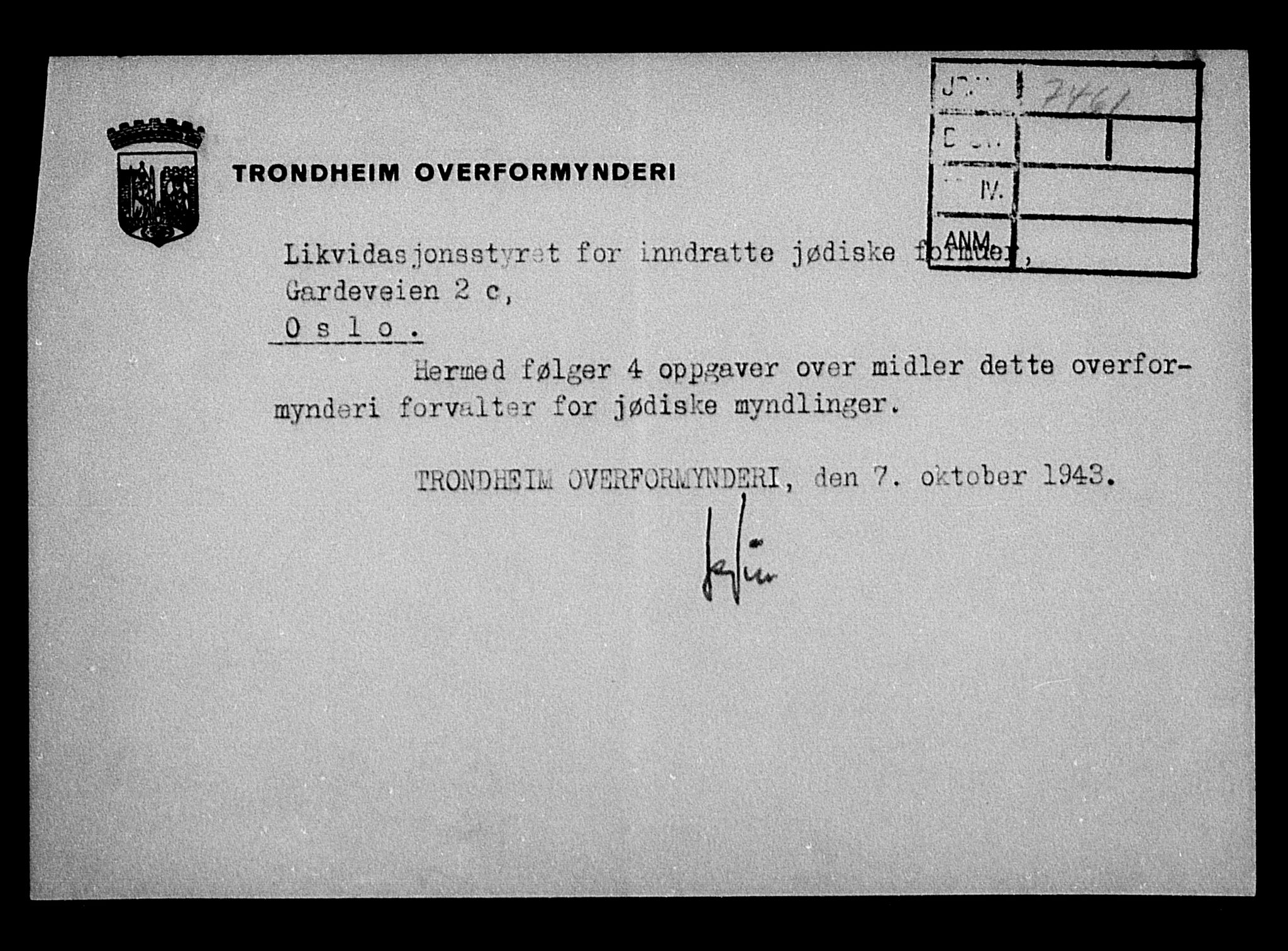 Justisdepartementet, Tilbakeføringskontoret for inndratte formuer, RA/S-1564/H/Hc/Hca/L0895: --, 1945-1947, s. 26