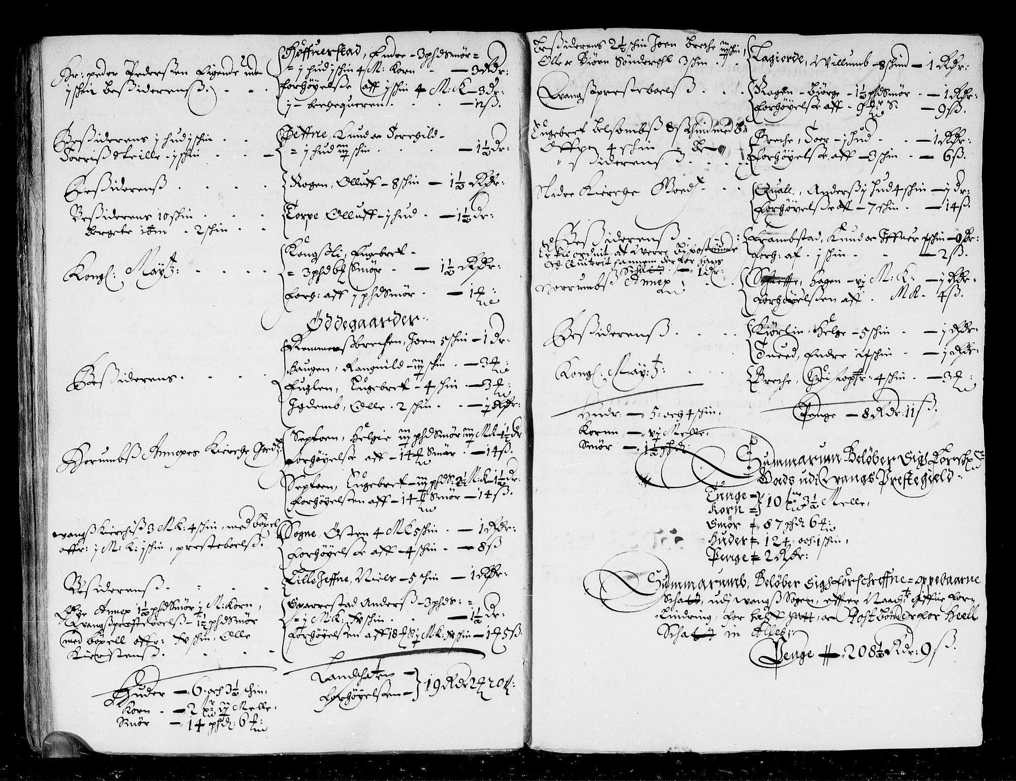 Rentekammeret inntil 1814, Reviderte regnskaper, Stiftamtstueregnskaper, Landkommissariatet på Akershus og Akershus stiftamt, AV/RA-EA-5869/R/Rb/L0034: Akershus stiftamt, 1666