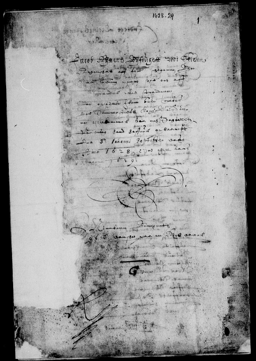 Rentekammeret inntil 1814, Reviderte regnskaper, Lensregnskaper, RA/EA-5023/R/Rb/Rbp/L0012: Bratsberg len, 1627-1629