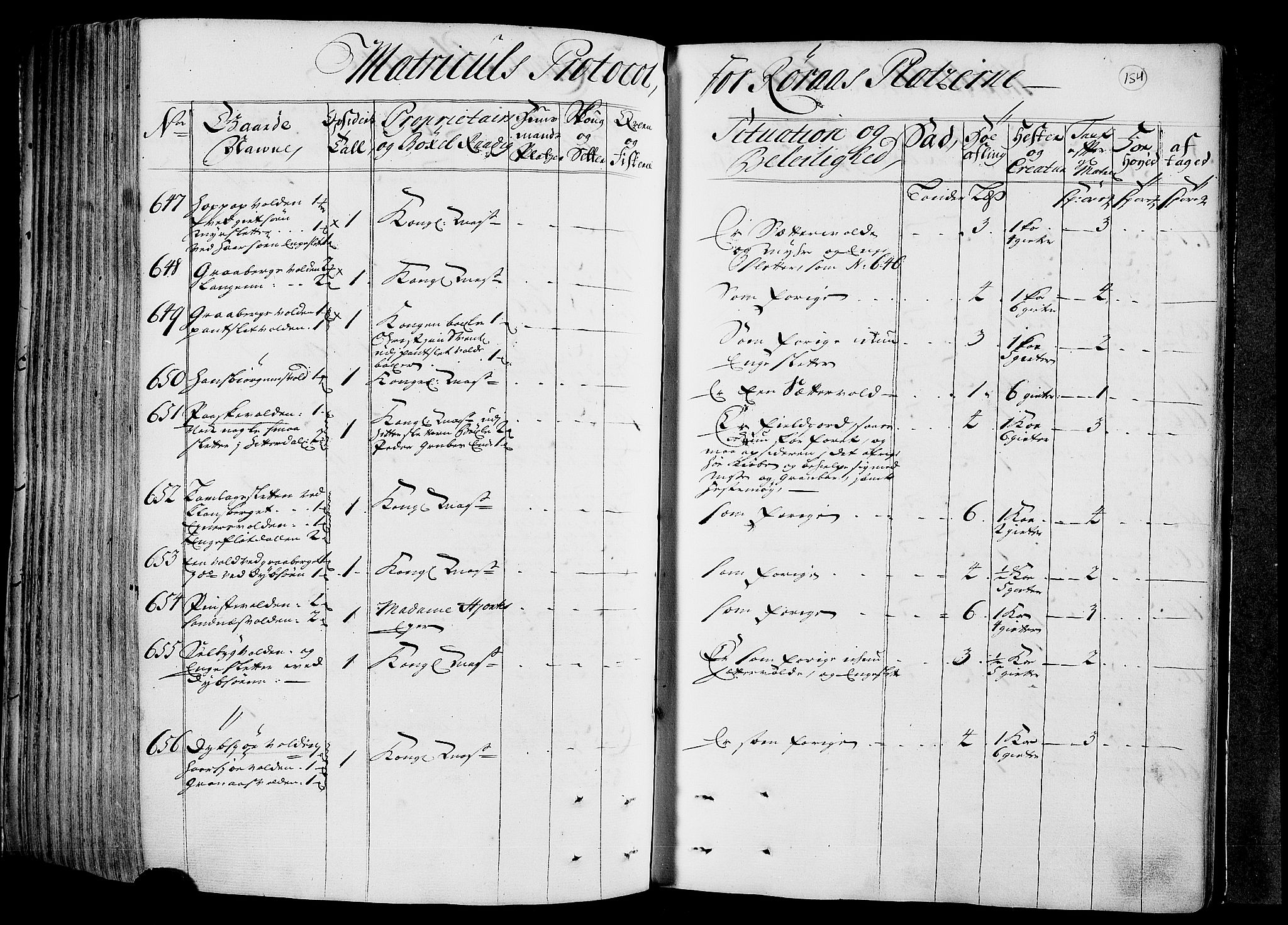 Rentekammeret inntil 1814, Realistisk ordnet avdeling, AV/RA-EA-4070/N/Nb/Nbf/L0158: Gauldal eksaminasjonsprotokoll, 1723, s. 156