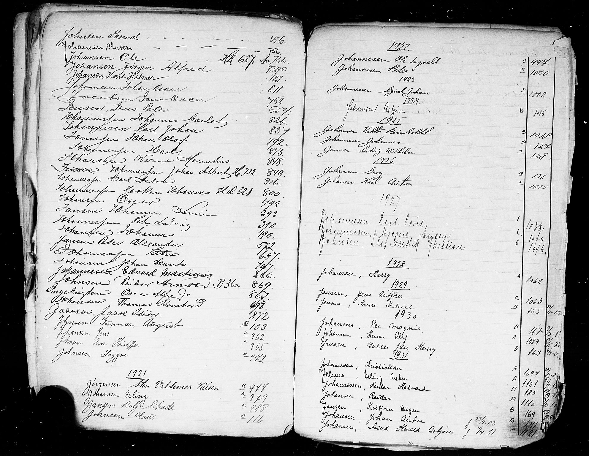 Sarpsborg mønstringskontor, AV/SAO-A-10569c/F/Fa/L0001: Register til annotasjonsrullen, 1860, s. 41