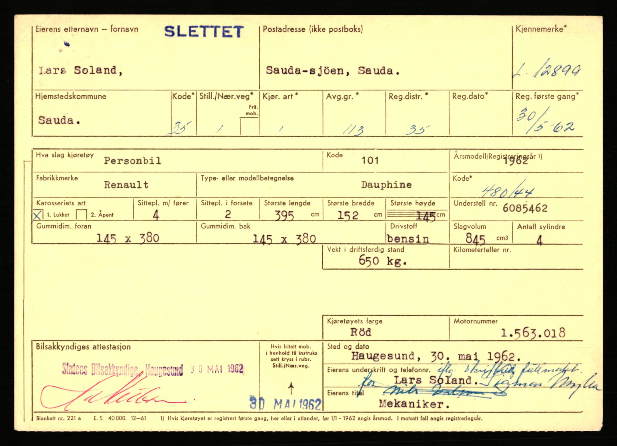 Stavanger trafikkstasjon, SAST/A-101942/0/F/L0023: L-12500 - L-12999, 1930-1971, s. 1501