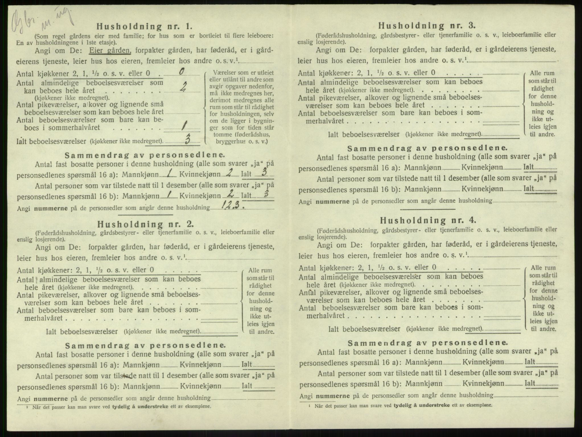 SAB, Folketelling 1920 for 1432 Førde herred, 1920, s. 573