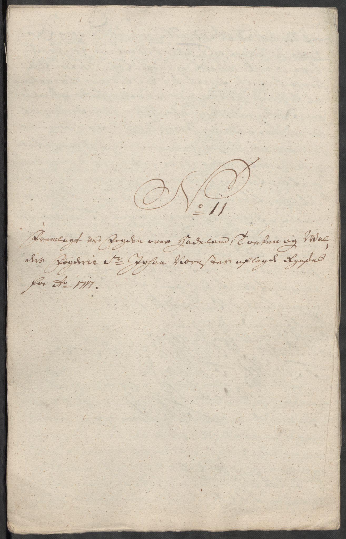 Rentekammeret inntil 1814, Reviderte regnskaper, Fogderegnskap, AV/RA-EA-4092/R18/L1318: Fogderegnskap Hadeland, Toten og Valdres, 1717, s. 115