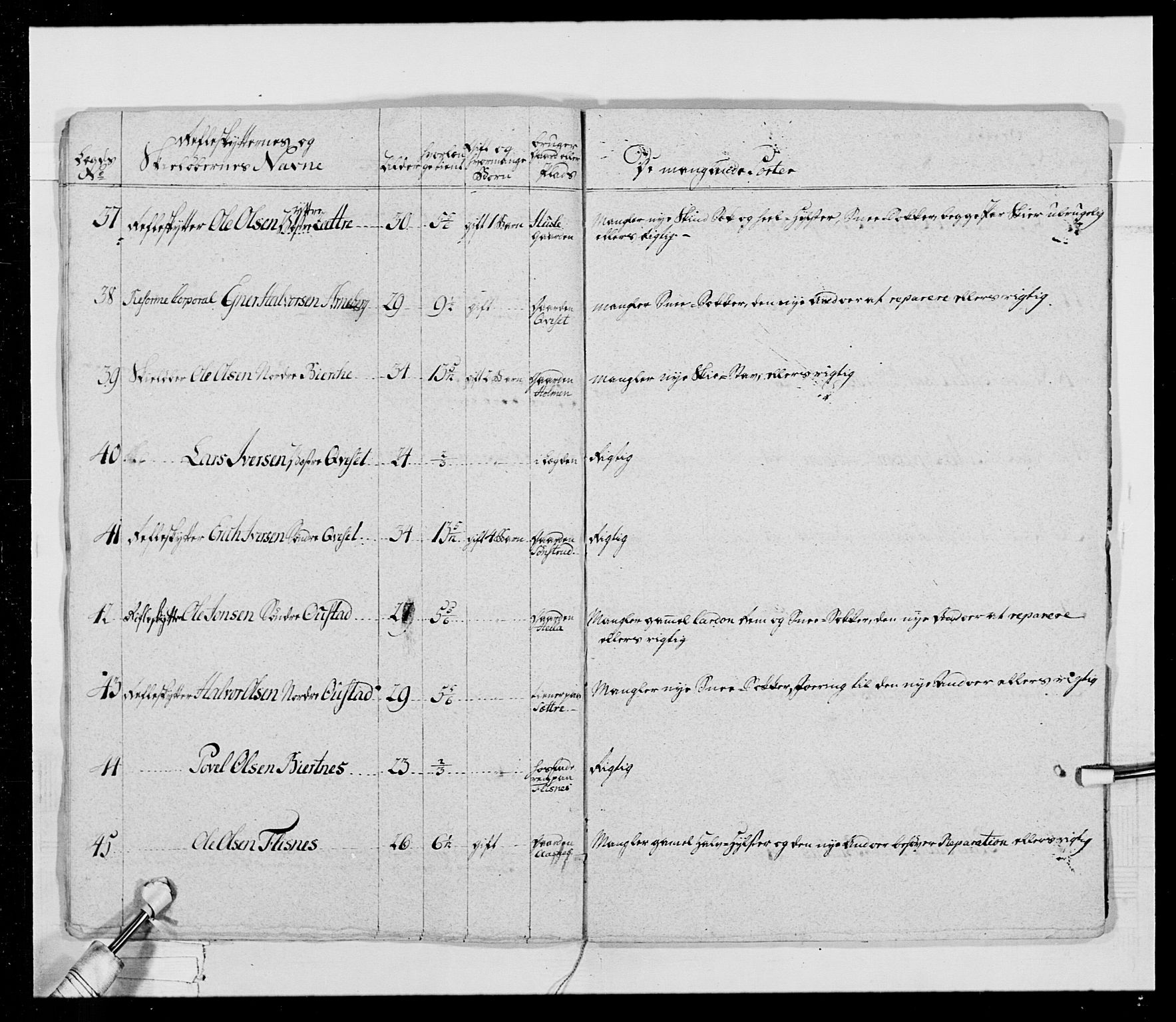 Generalitets- og kommissariatskollegiet, Det kongelige norske kommissariatskollegium, AV/RA-EA-5420/E/Eh/L0025: Skiløperkompaniene, 1766-1803, s. 111