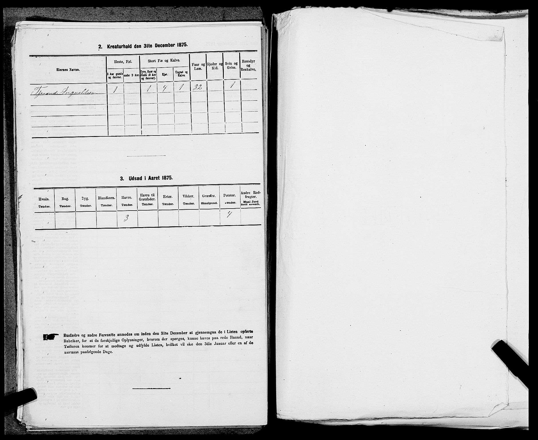 SAST, Folketelling 1875 for 1154P Skjold prestegjeld, 1875, s. 833