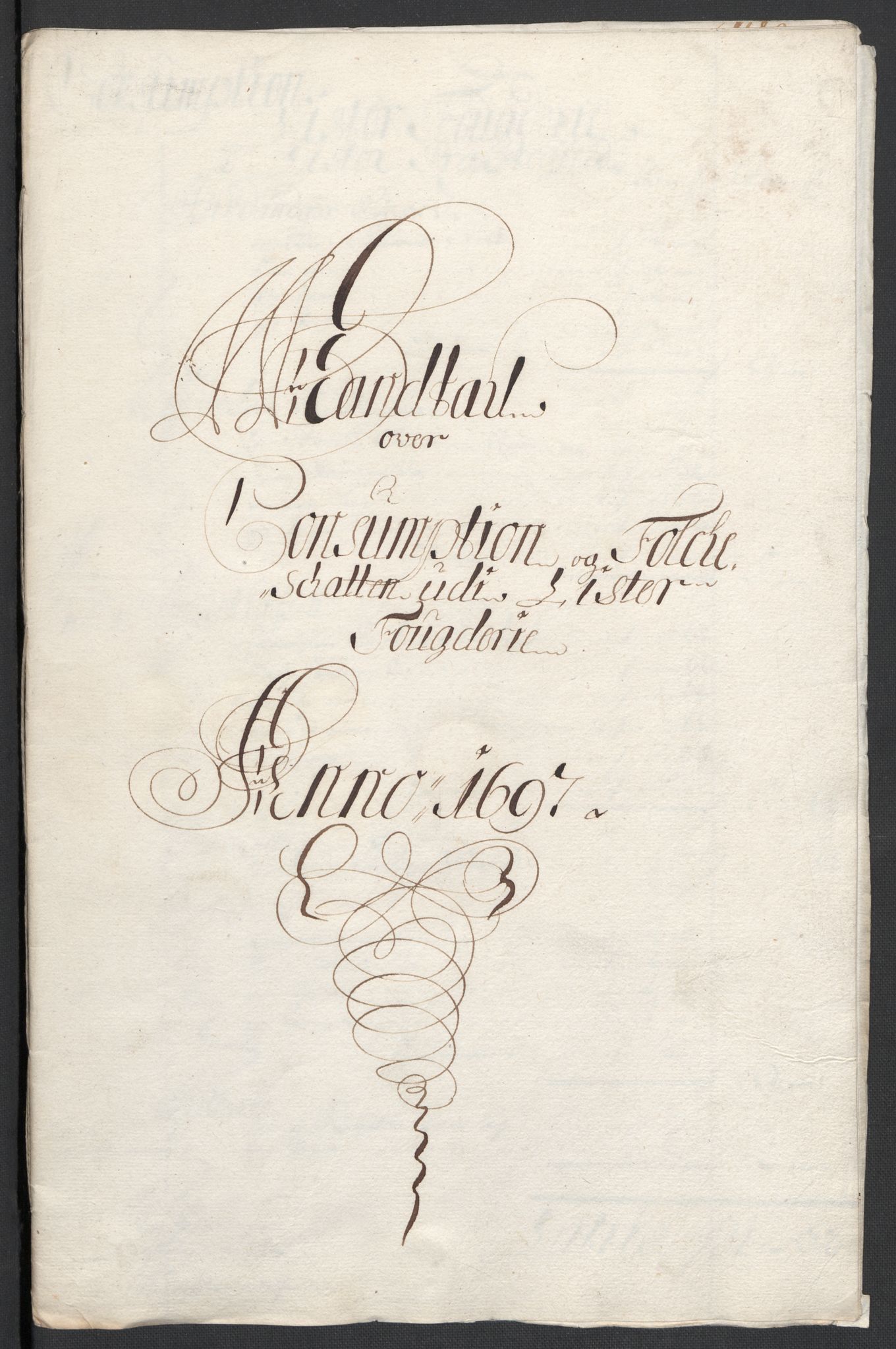 Rentekammeret inntil 1814, Reviderte regnskaper, Fogderegnskap, AV/RA-EA-4092/R43/L2546: Fogderegnskap Lista og Mandal, 1696-1697, s. 207