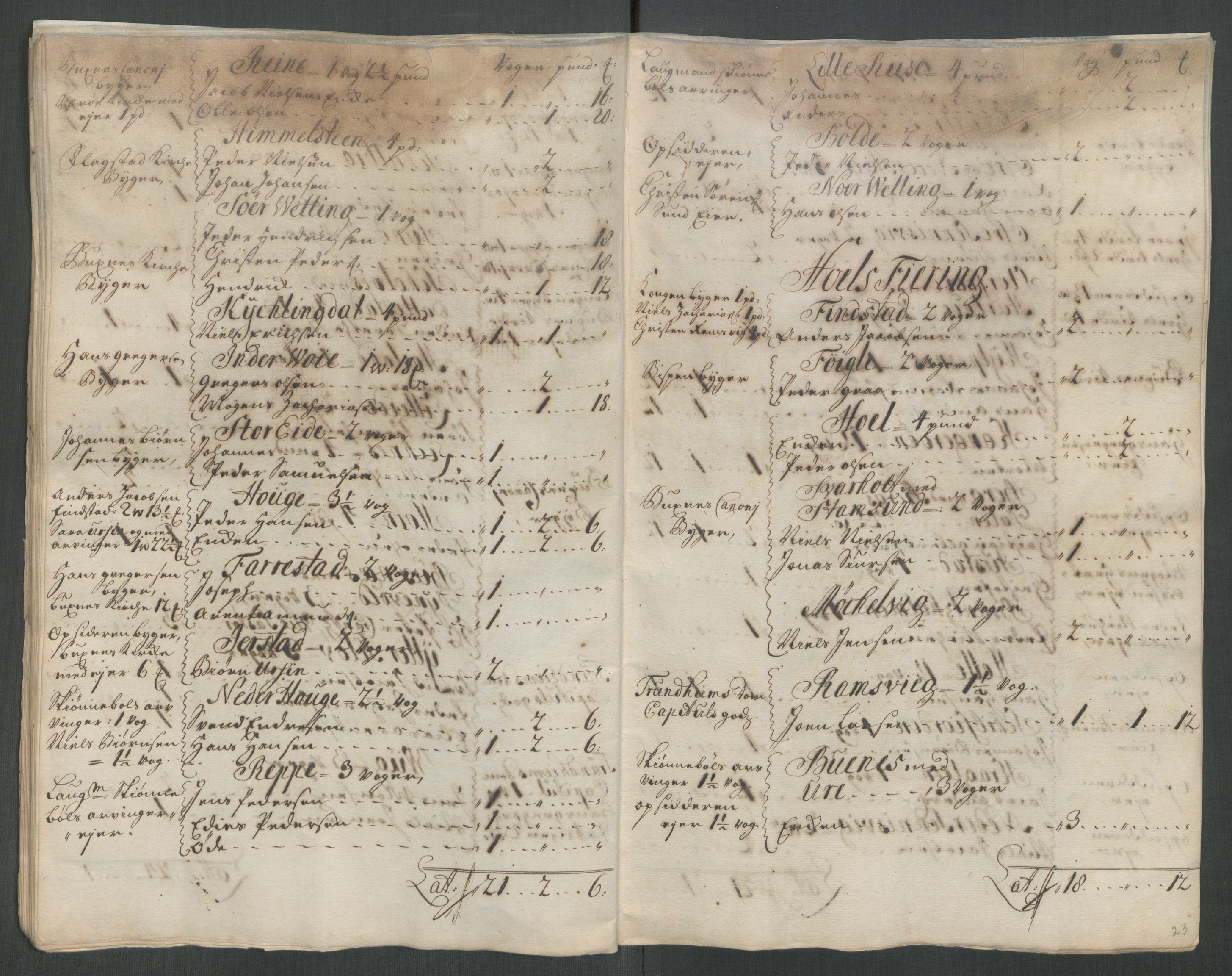 Rentekammeret inntil 1814, Reviderte regnskaper, Fogderegnskap, AV/RA-EA-4092/R67/L4680: Fogderegnskap Vesterålen, Andenes og Lofoten, 1714, s. 50