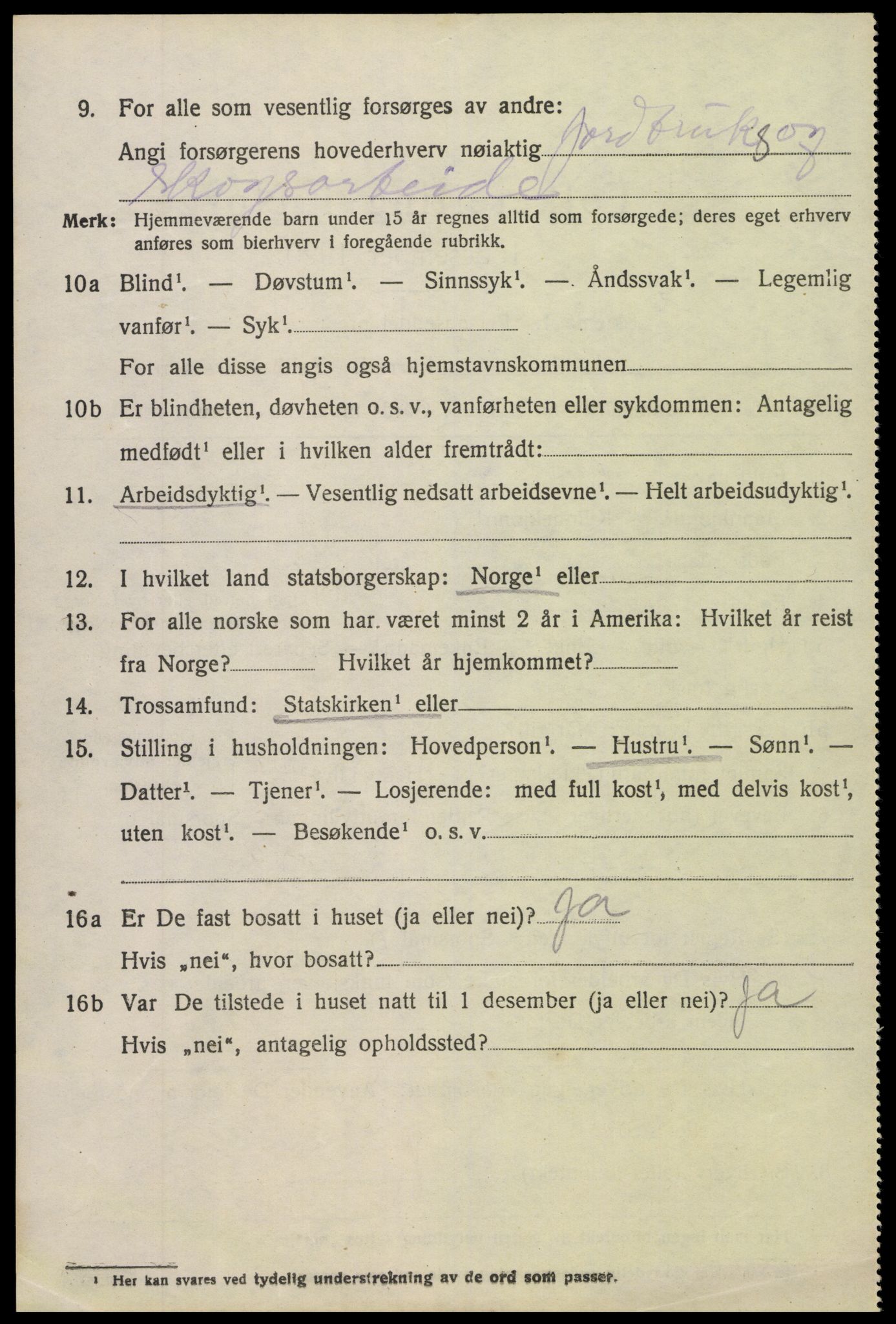 SAH, Folketelling 1920 for 0540 Sør-Aurdal herred, 1920, s. 7686