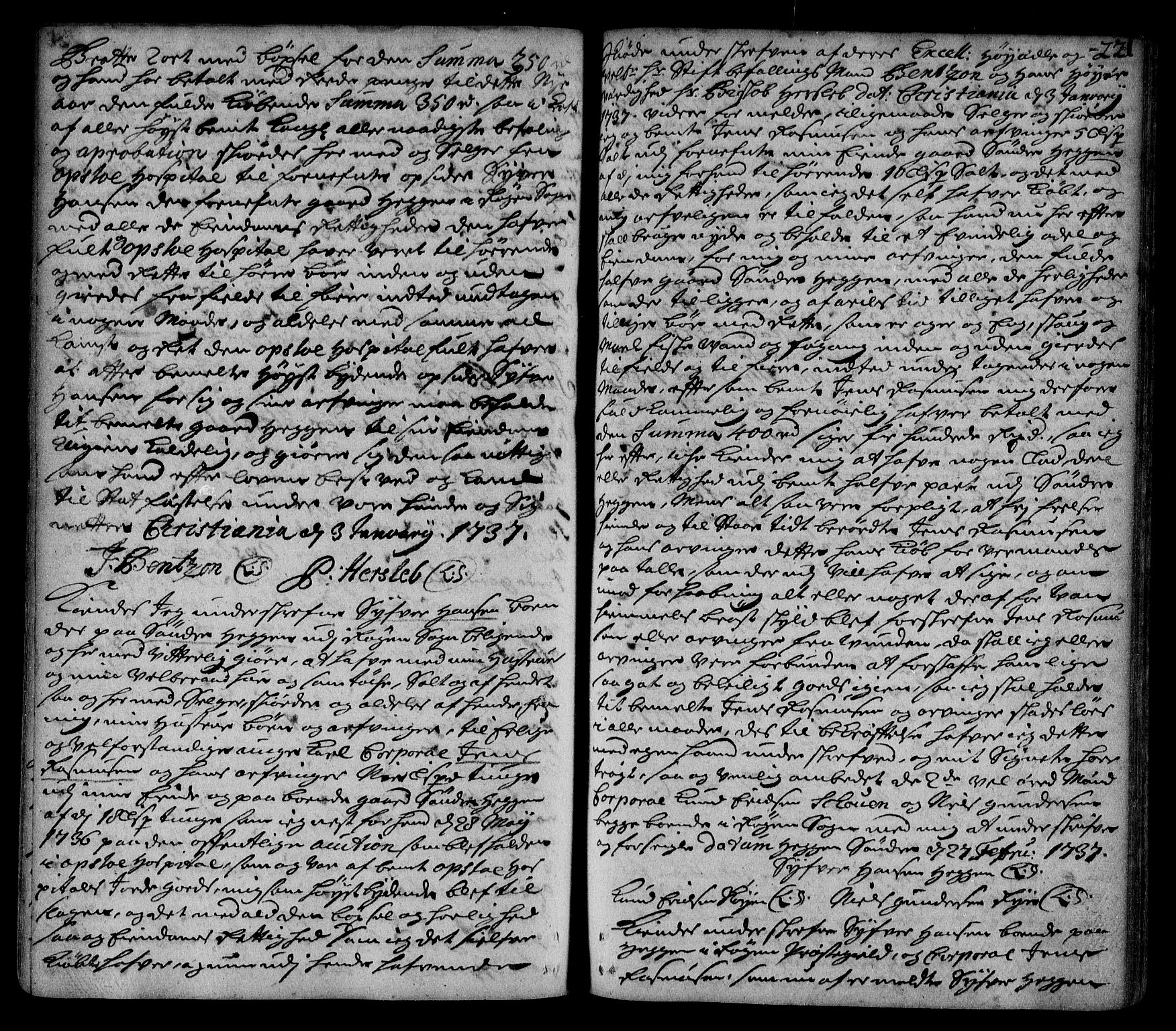 Lier, Røyken og Hurum sorenskriveri, SAKO/A-89/G/Ga/Gaa/L0002: Pantebok nr. II, 1725-1755, s. 221