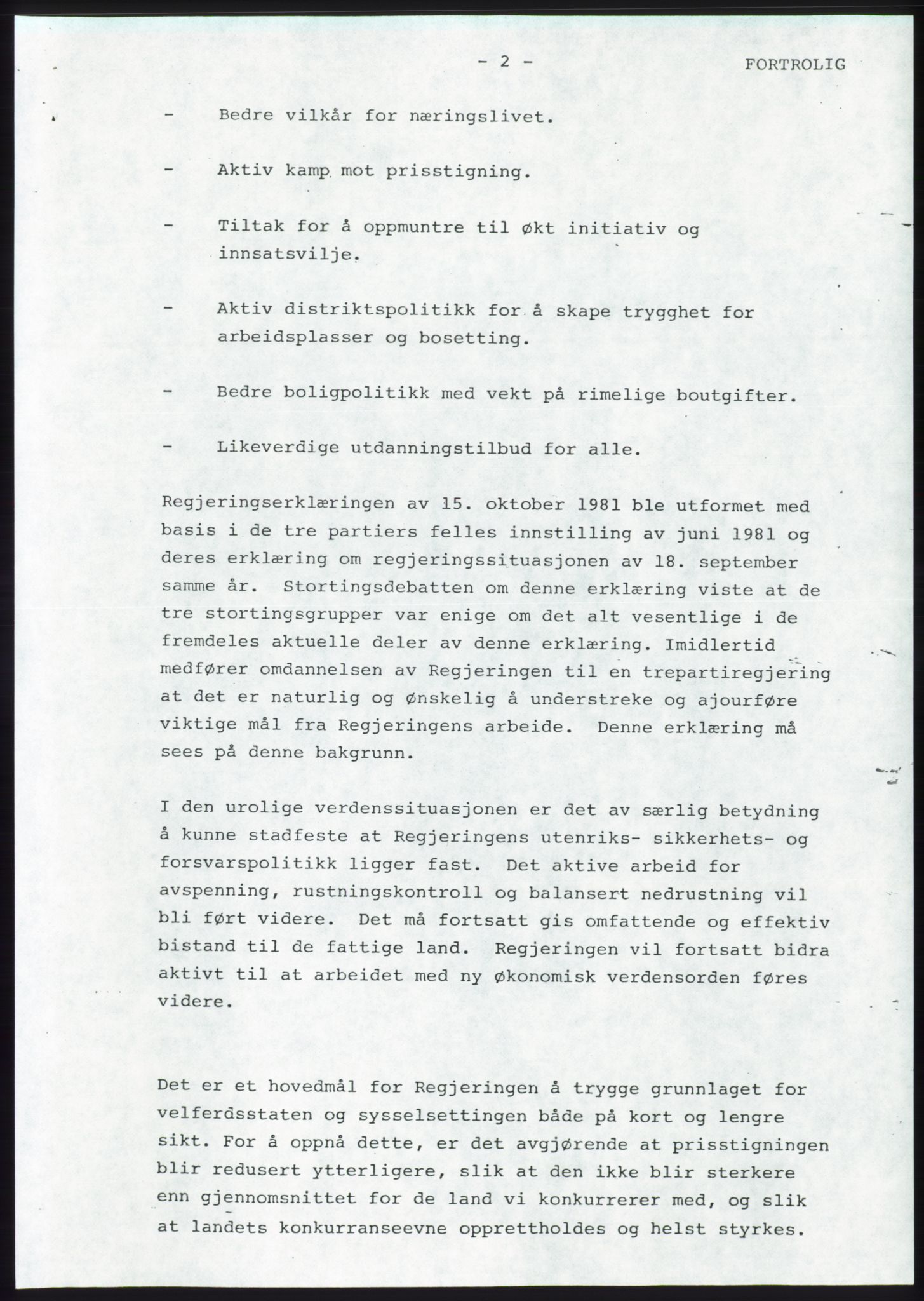 Forhandlingsmøtene 1983 mellom Høyre, KrF og Senterpartiet om dannelse av regjering, AV/RA-PA-0696/A/L0001: Forhandlingsprotokoll, 1983, s. 60