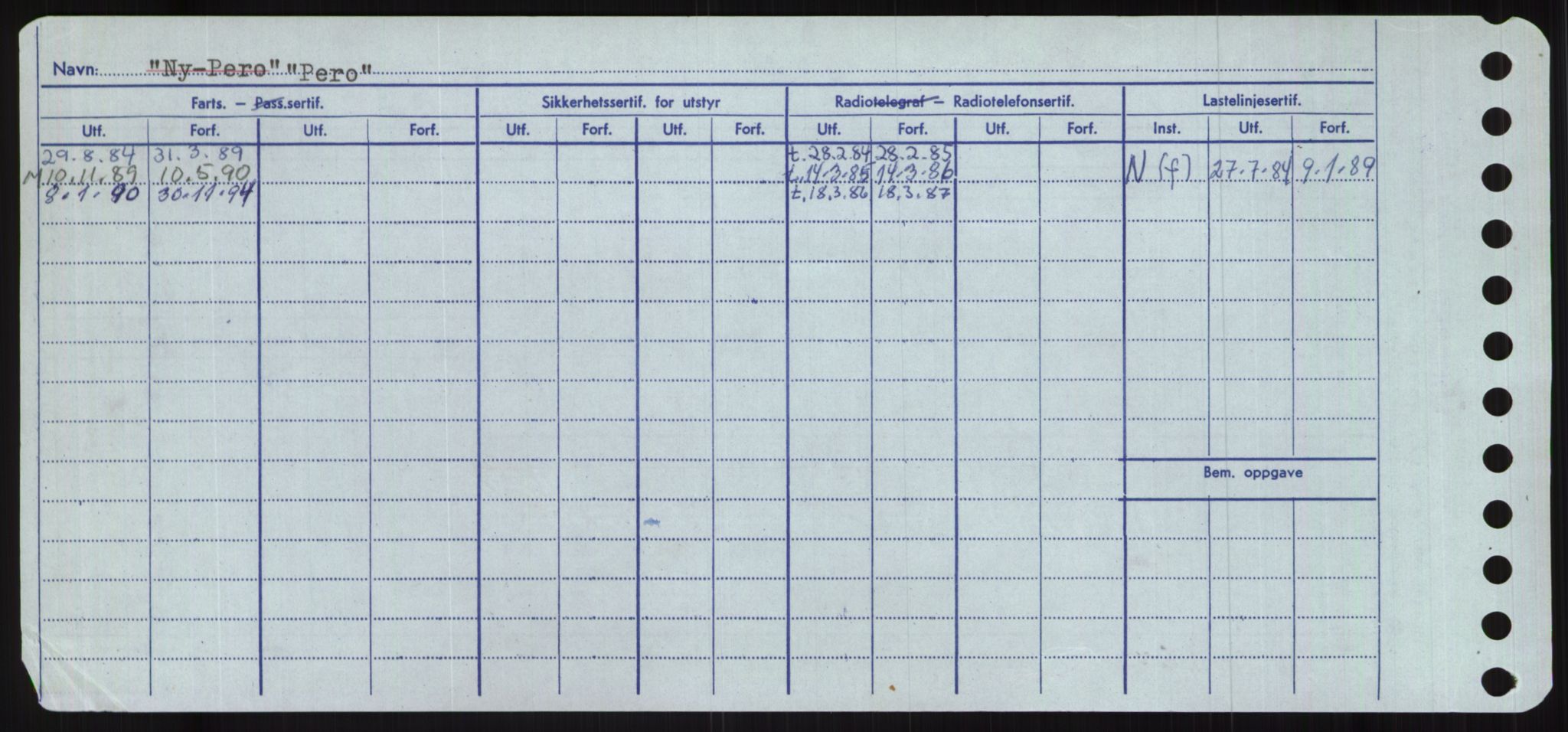 Sjøfartsdirektoratet med forløpere, Skipsmålingen, RA/S-1627/H/Ha/L0004/0002: Fartøy, Mas-R / Fartøy, Odin-R, s. 88