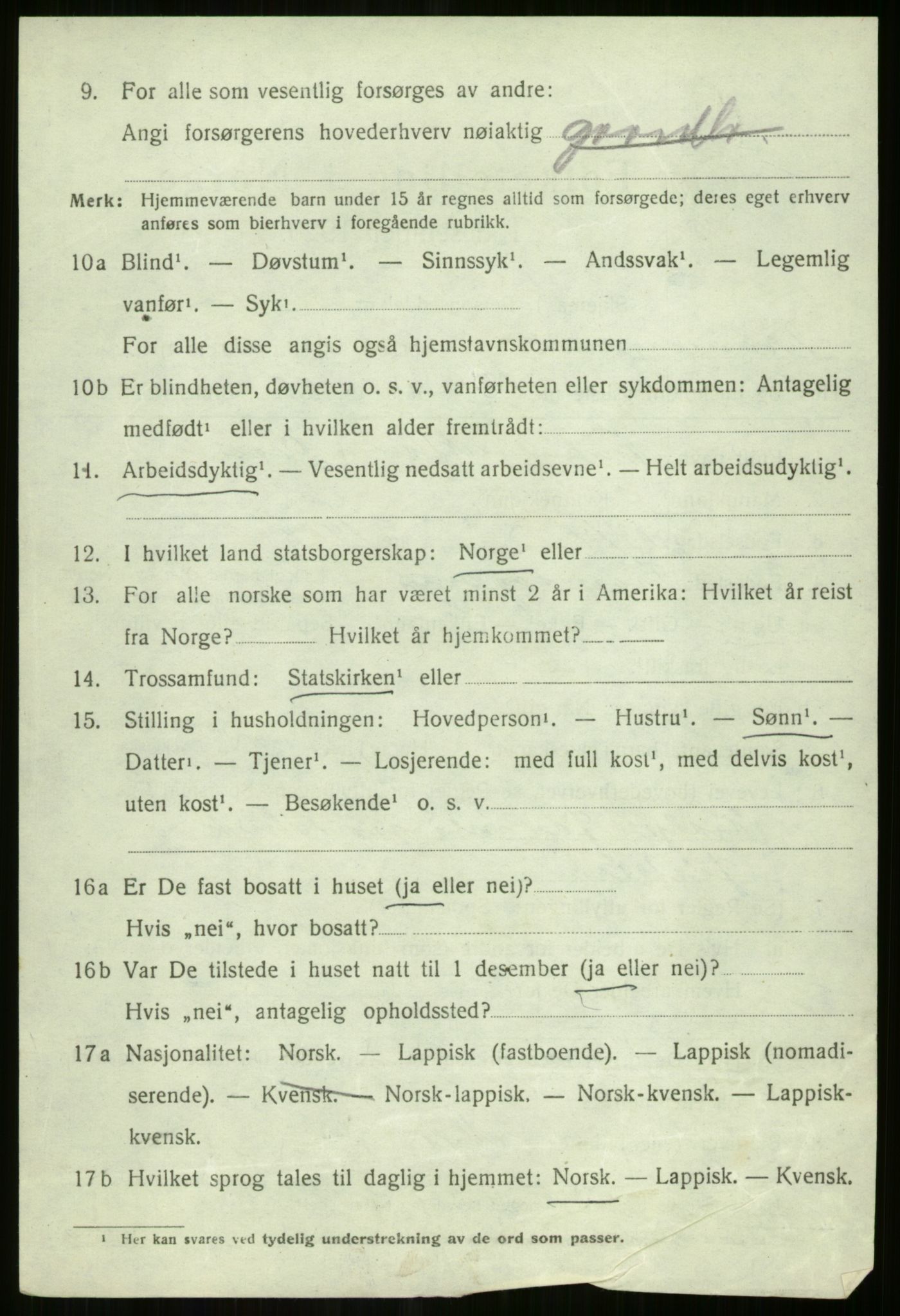 SATØ, Folketelling 1920 for 1934 Tromsøysund herred, 1920, s. 10701