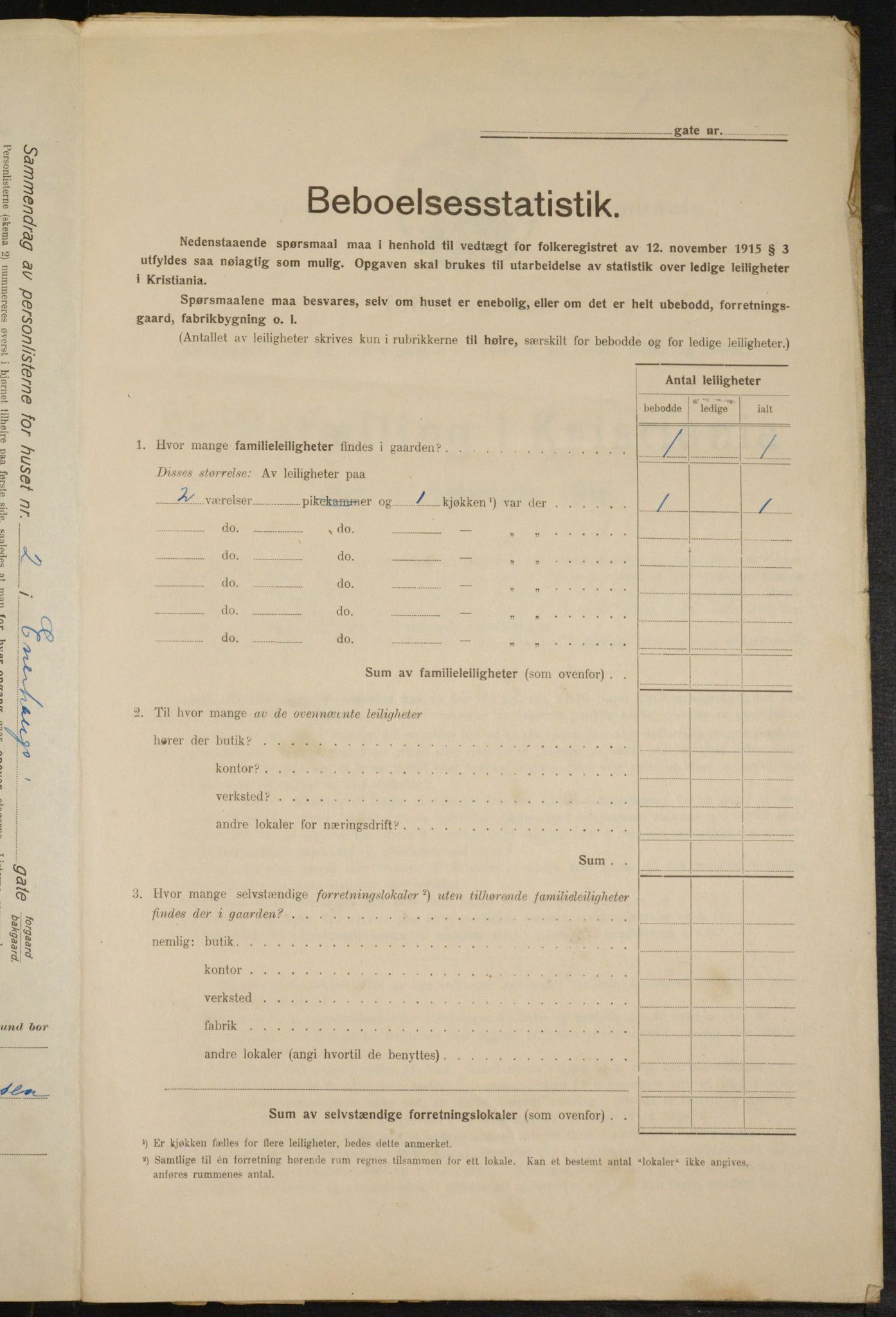 OBA, Kommunal folketelling 1.2.1916 for Kristiania, 1916, s. 21882