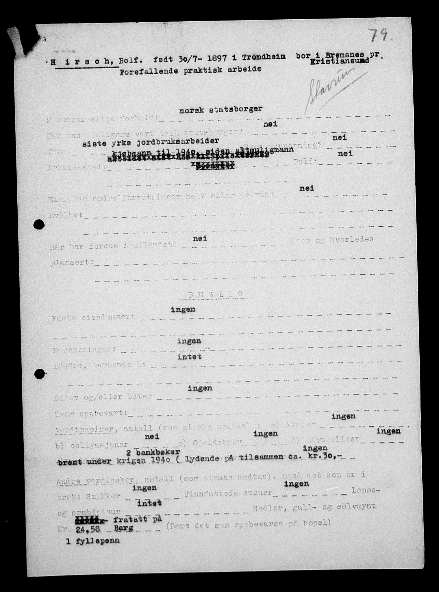 Justisdepartementet, Tilbakeføringskontoret for inndratte formuer, RA/S-1564/H/Hc/Hcb/L0913: --, 1945-1947, s. 538