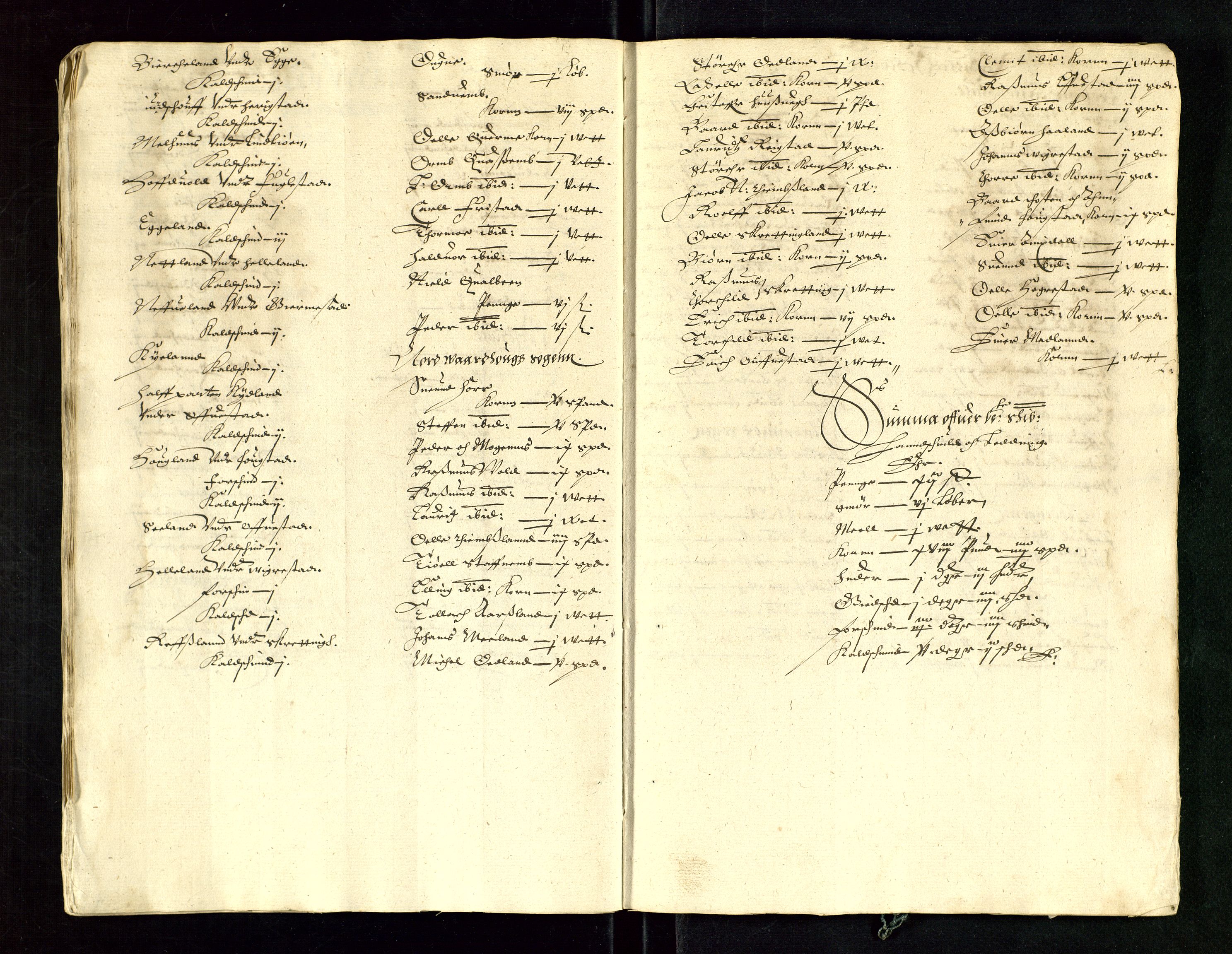 Stavanger len, AV/SAST-A-101870/Ob/L0022: Diverse, 1625-1641, s. 66