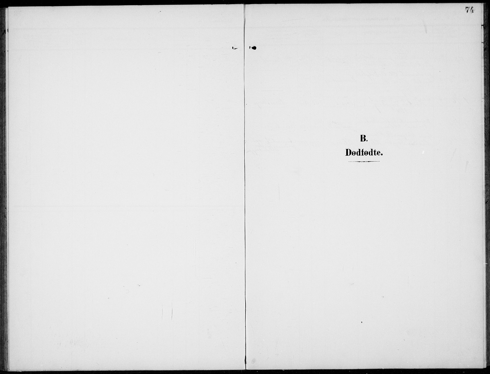 Kvikne prestekontor, SAH/PREST-064/H/Ha/Hab/L0004: Klokkerbok nr. 4, 1902-1937, s. 74
