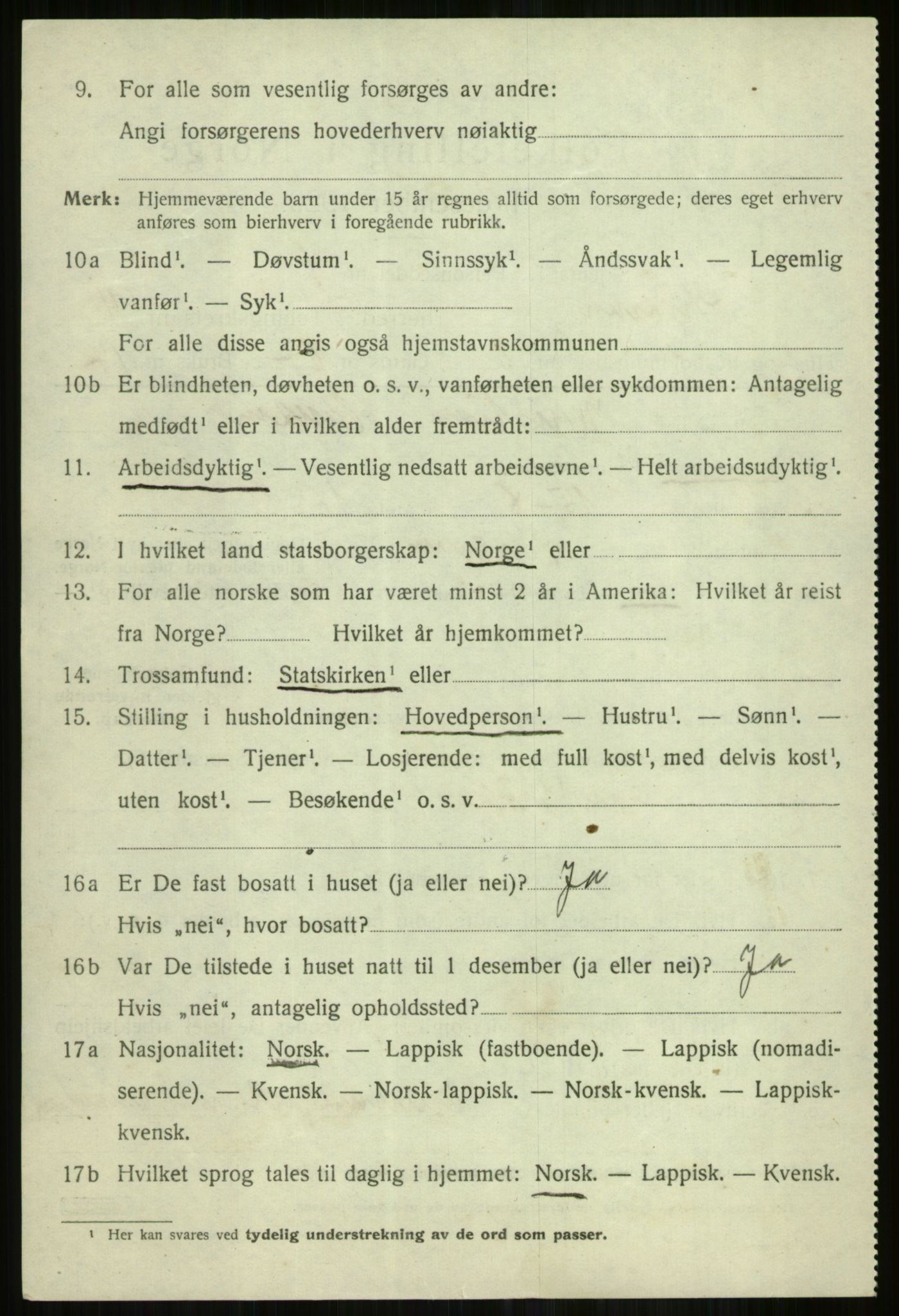 SATØ, Folketelling 1920 for 1941 Skjervøy herred, 1920, s. 2450