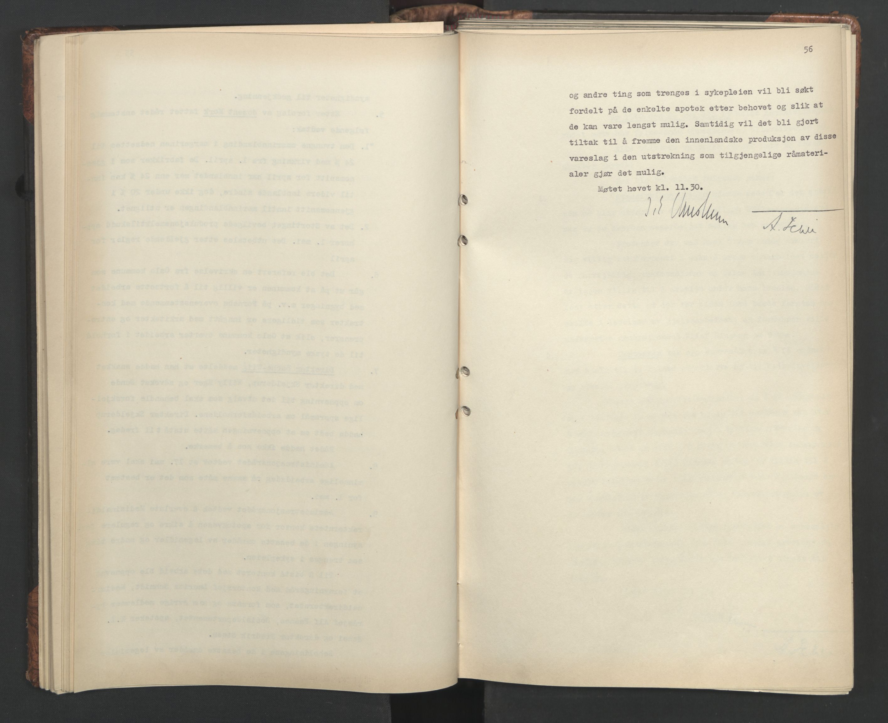 Administrasjonsrådet, AV/RA-S-1004/A/L0001: Møteprotokoll med tillegg 15/4-25/9, 1940, s. 56