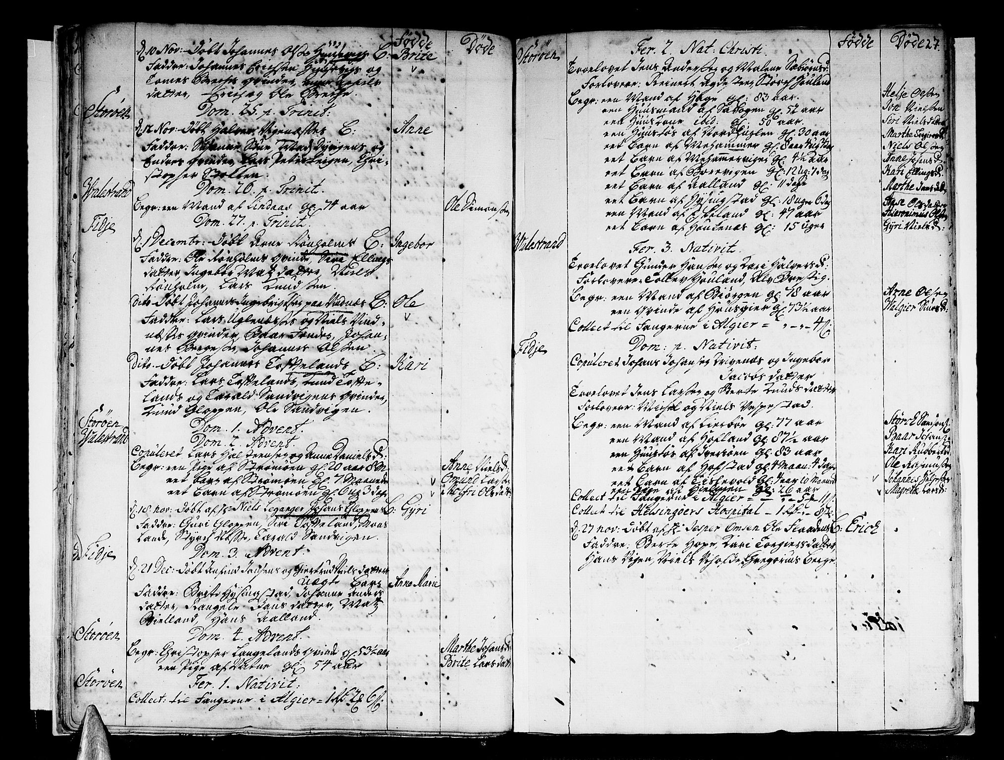 Stord sokneprestembete, SAB/A-78201/H/Haa: Ministerialbok nr. A 1, 1725-1744, s. 27