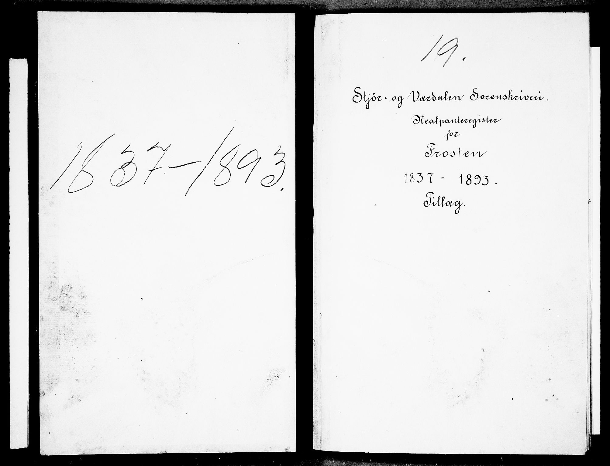 Stjør- og Verdal sorenskriveri, SAT/A-4167/1/2/2A/L0036: Panteregister nr. 36, 1837-1893